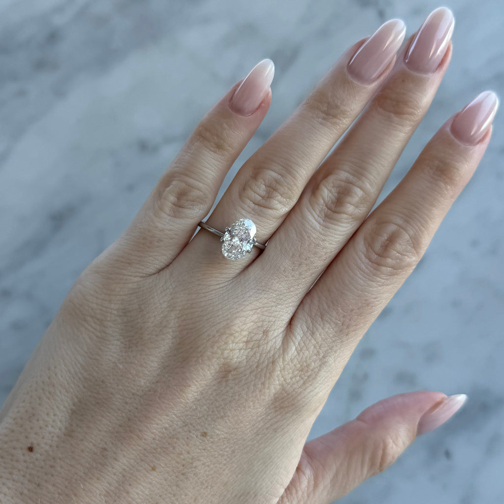 Oval | 2.54ct F VS1 | 1.51 ratio | IGI Certified LG737549250 | OV254