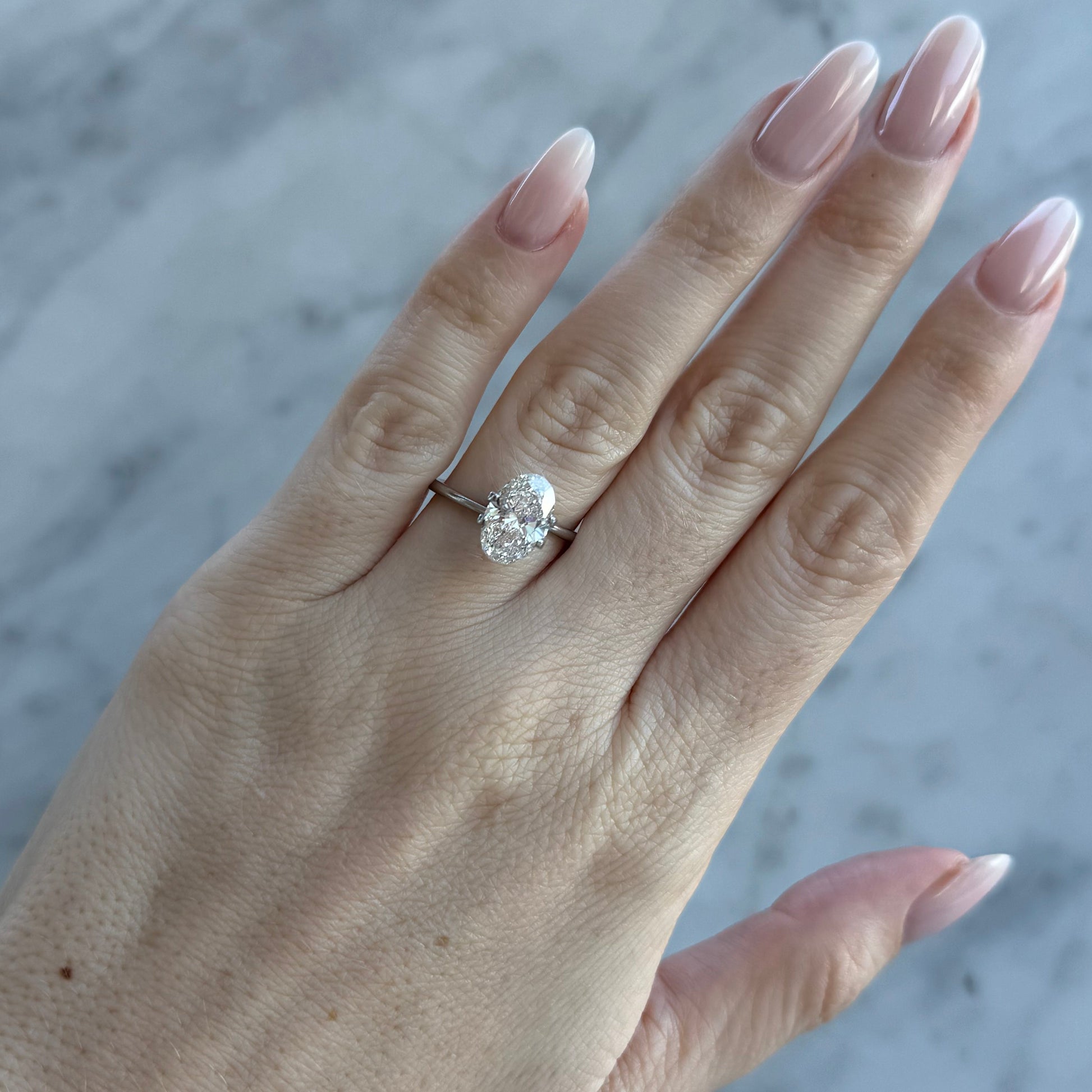 Oval | 2.54ct F VS1 | 1.51 ratio | IGI Certified LG737549250 | OV254