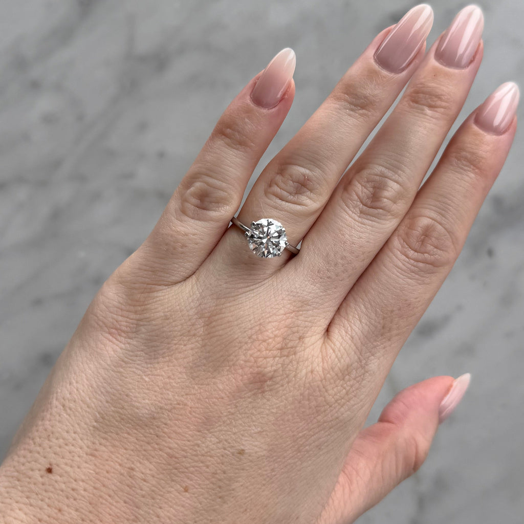 Round 3.02ct E VS1 | Hearts & Arrows Cut | IGI Certified 680581993 | RD302