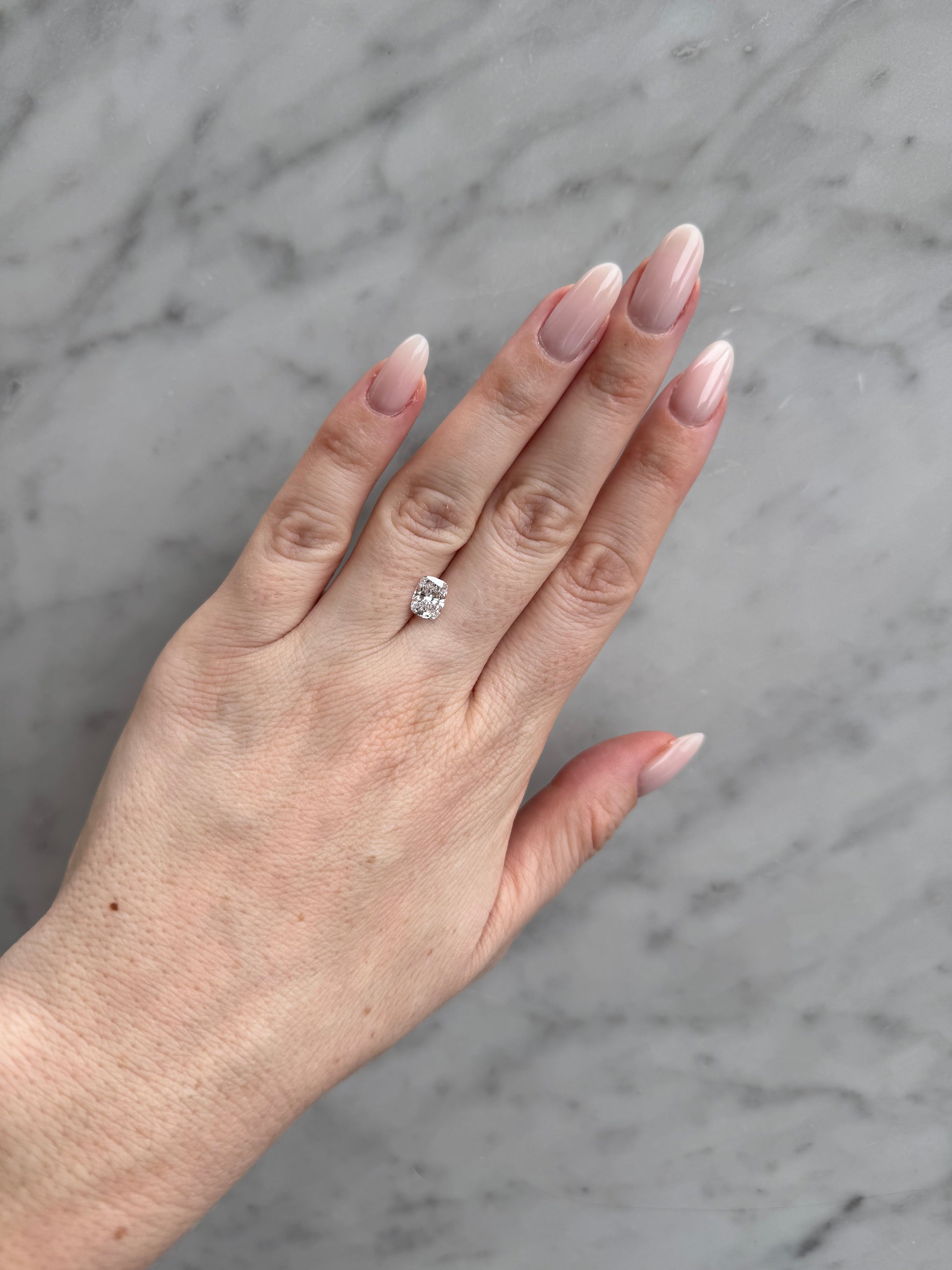 Cushion | 1.41ct D VS1 | 1.3 ratio | IGI Certified LG722529328 | CU1412