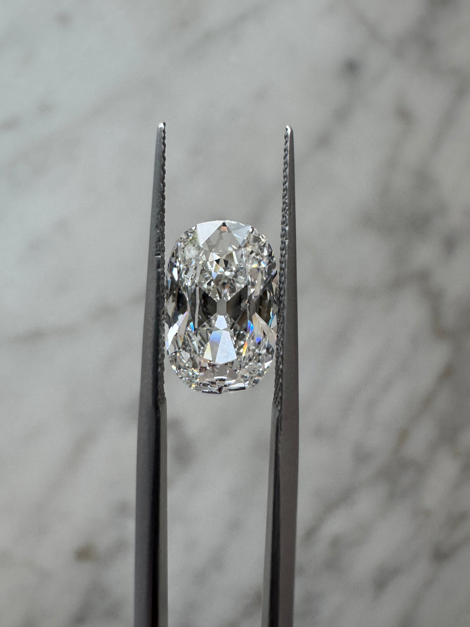 Old Mine Cushion | 3.08ct E VVS2 | 1.53 ratio | LG741592250 | OM3083