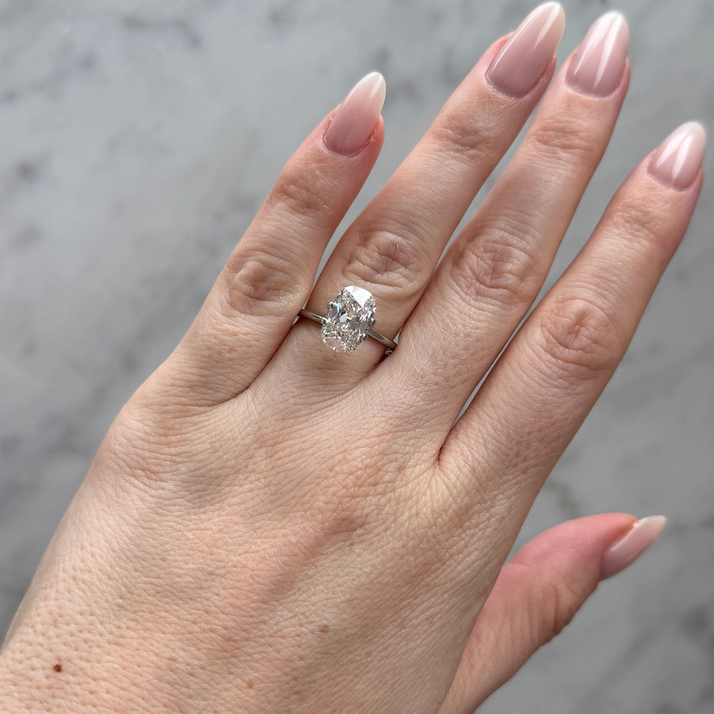 Old Mine Cushion | 3.08ct E VVS2 | 1.53 ratio | LG741592250 | OM3083