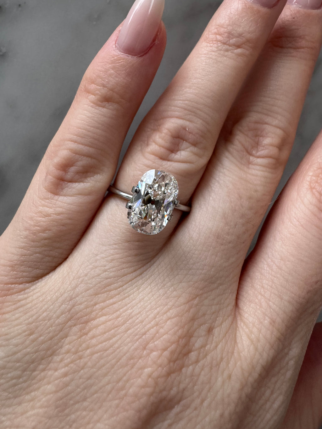 Old Mine Cushion | 3.08ct E VVS2 | 1.53 ratio | LG741592250 | OM3083