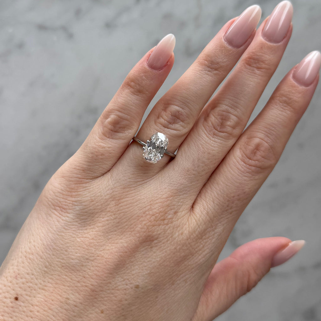 Old Mine Cushion | 3.08ct E VVS2 |  1.59 ratio | LG741592124 | OM3082