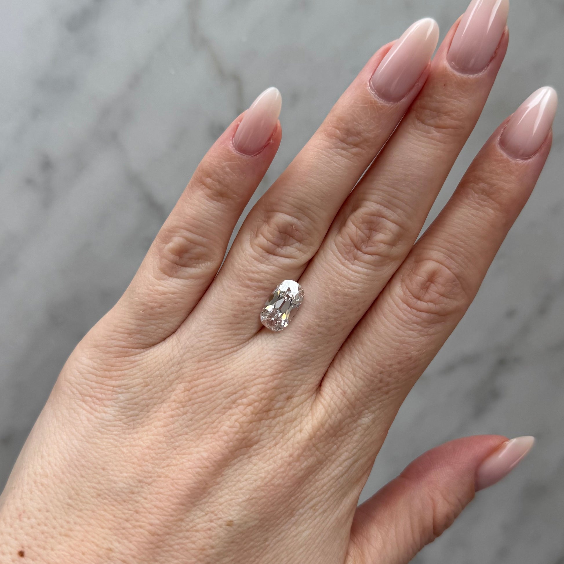 Old Mine Cushion | 3.04ct D VS2 | 1.7 ratio | LG743501858 | OM304