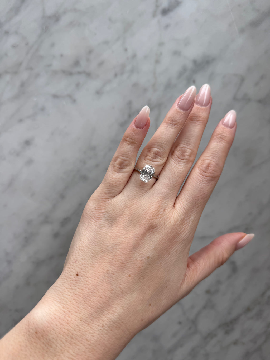 Old Mine Cushion | 2.97ct D VS2 | 1.52 ratio | LG743512172 | OM297