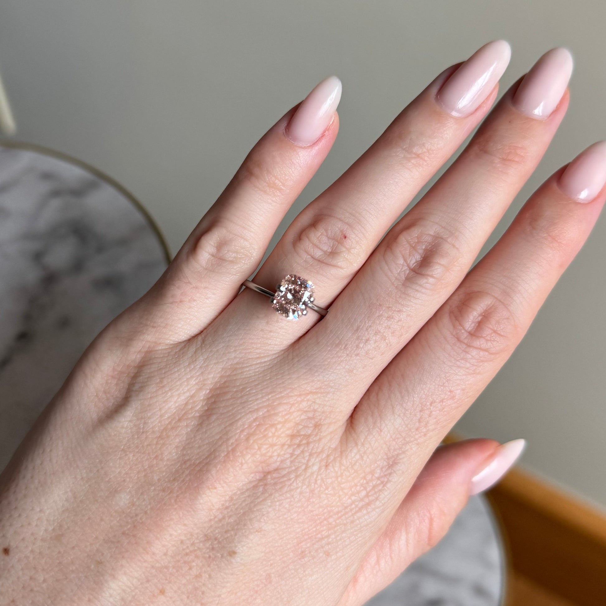 Cushion | 2.02ct Fancy Intense Pink VS1 | 1.25 ratio | IGI Certified 643431776 | FCU202