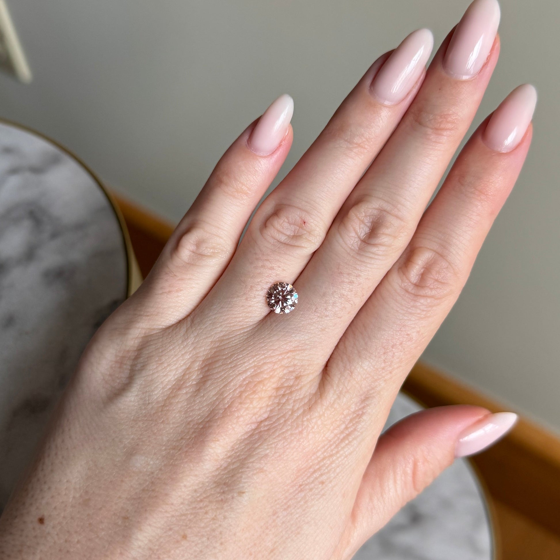 Round | 1.63ct Fancy Intense Pinkish Pink VS1 | 686501628 | FRD163