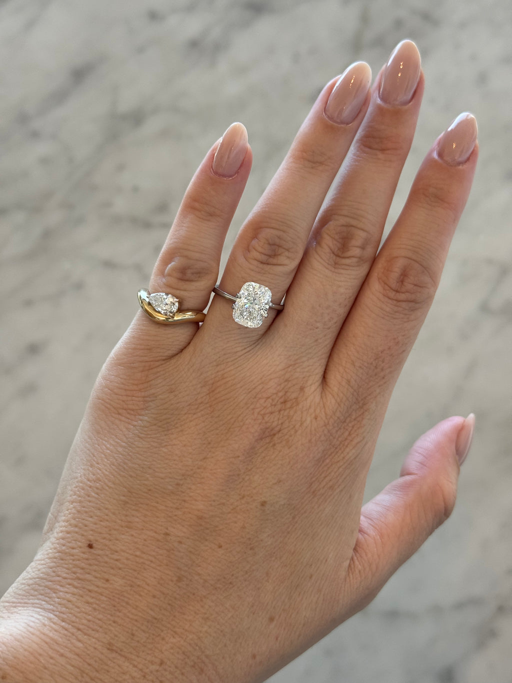 4ct Elongated Cushion Loose Diamond