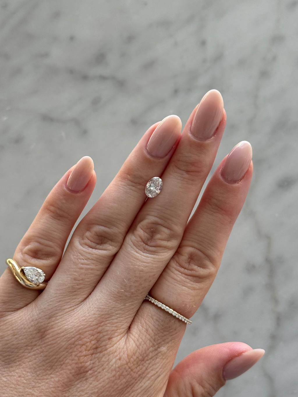 1ct Oval Loose Diamond