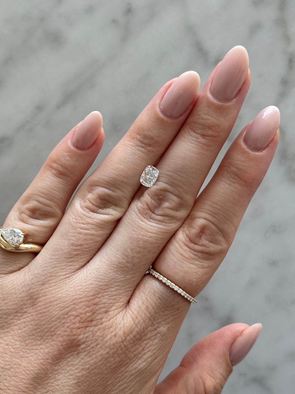 1ct Elongated Cushion Loose Diamond