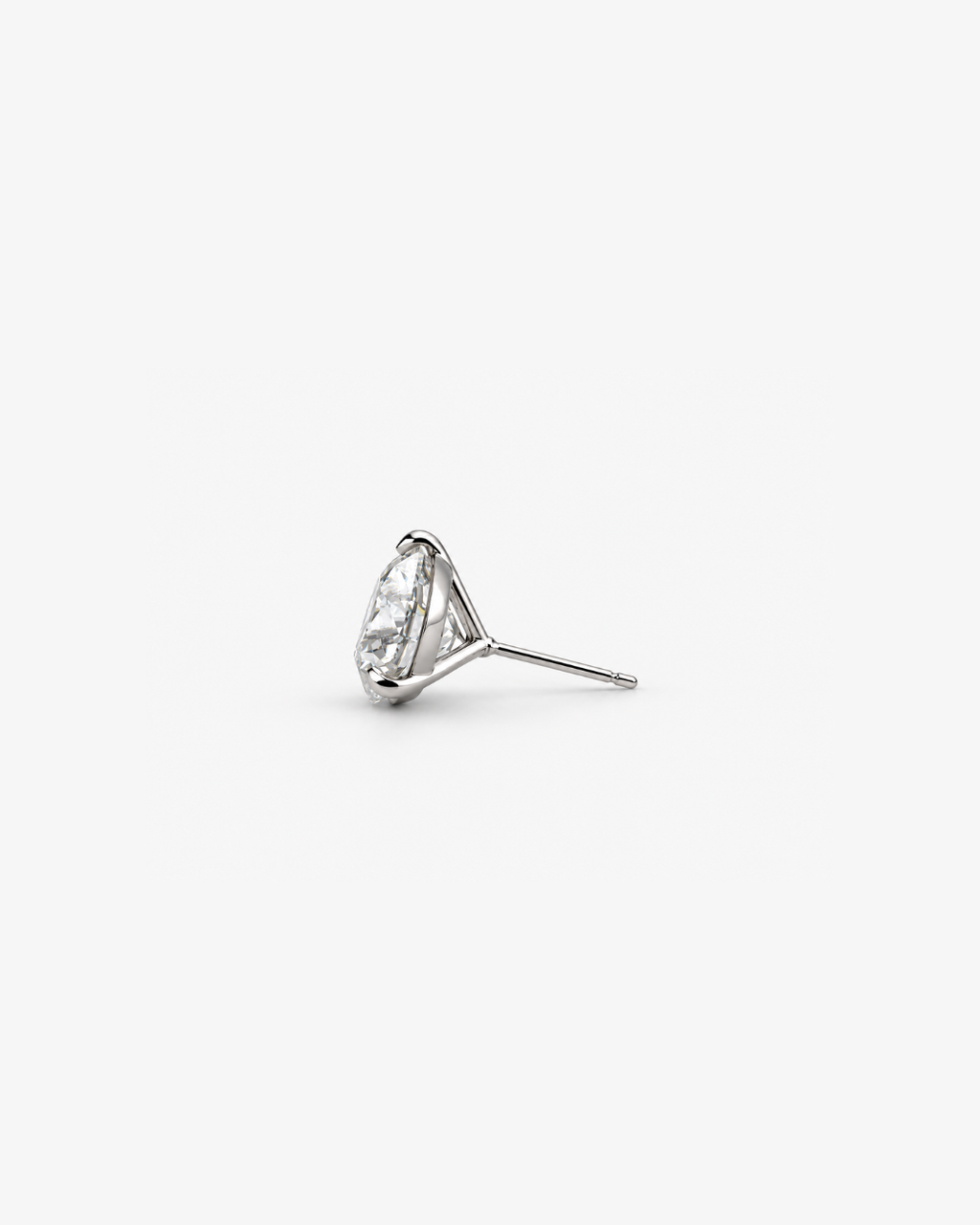 10ctw Round Brilliant Martini Studs