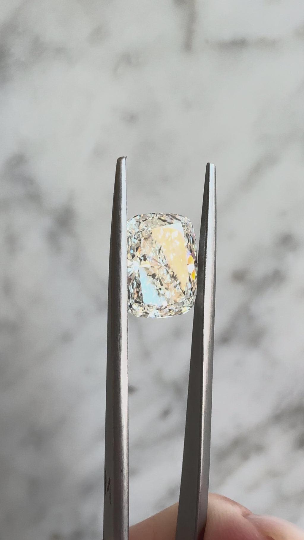 5ct Elongated Cushion Loose Diamond
