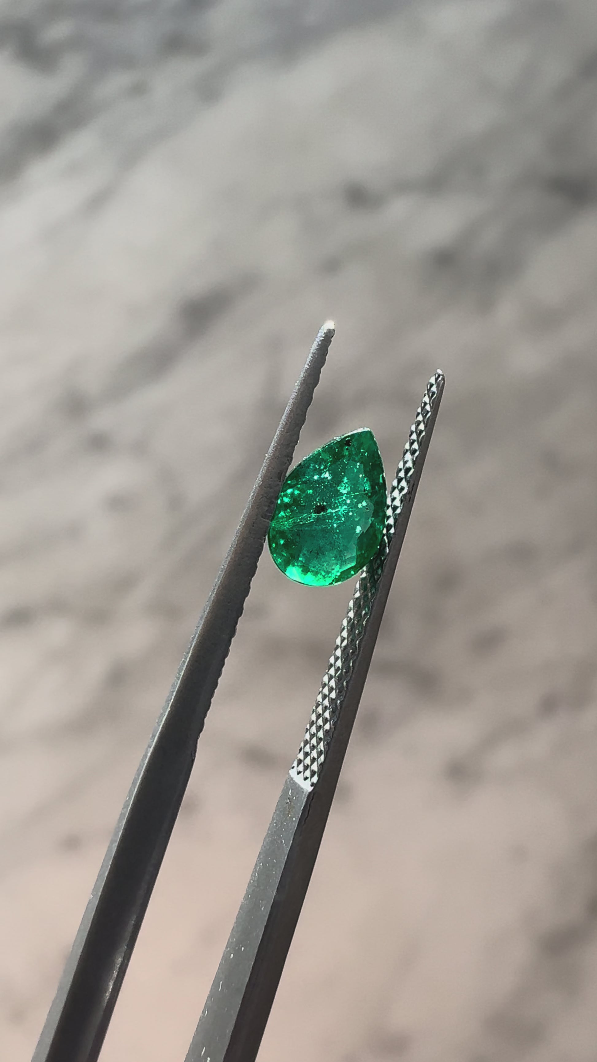 0.64ct Zambian Emerald | 1.40 ratio