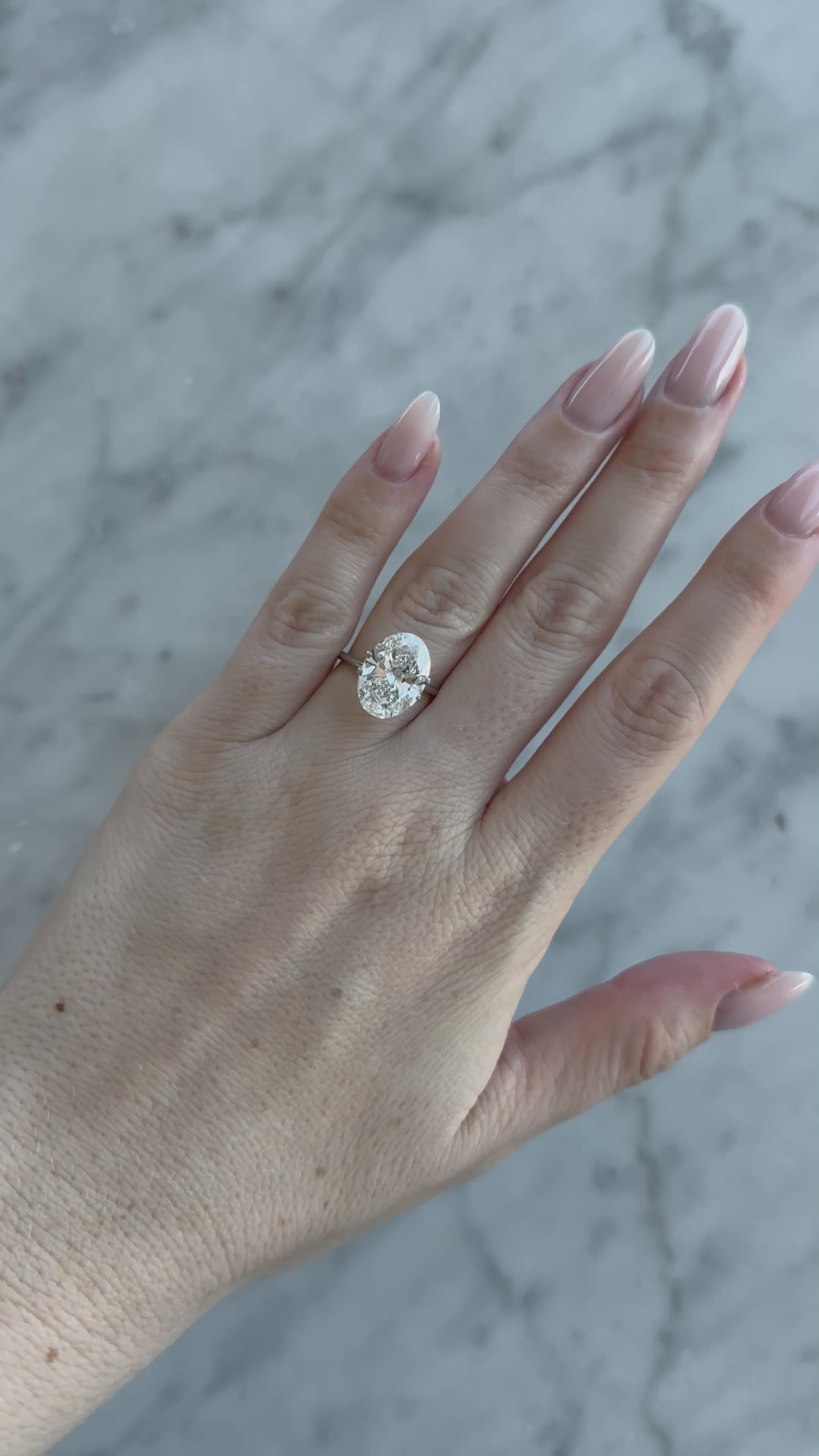 Oval | 6.05ct D VS1 | 1.4 ratio | IGI Certified LG700539734 | OV605