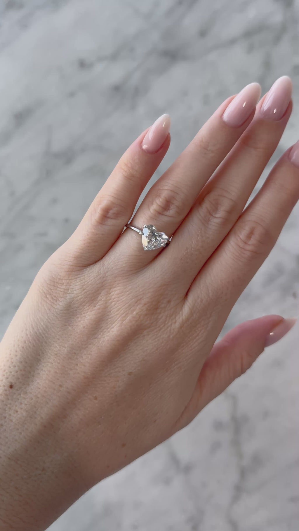 Heart | 3.16ct E VS1 | 1.05 ratio | IGI Certified 642490707 | HT316