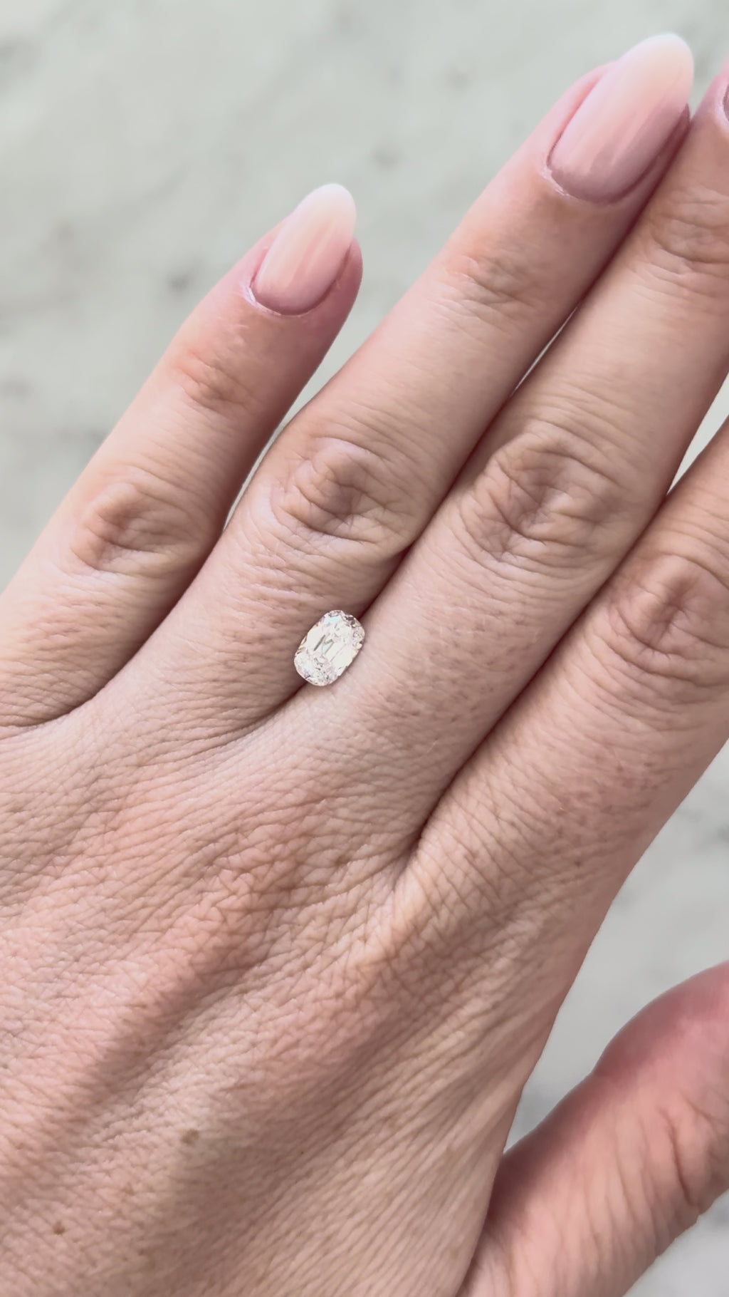 Old Mine Cushion | 1.06ct D VS1 | 1.52 ratio | IGI Certified LG790678024
