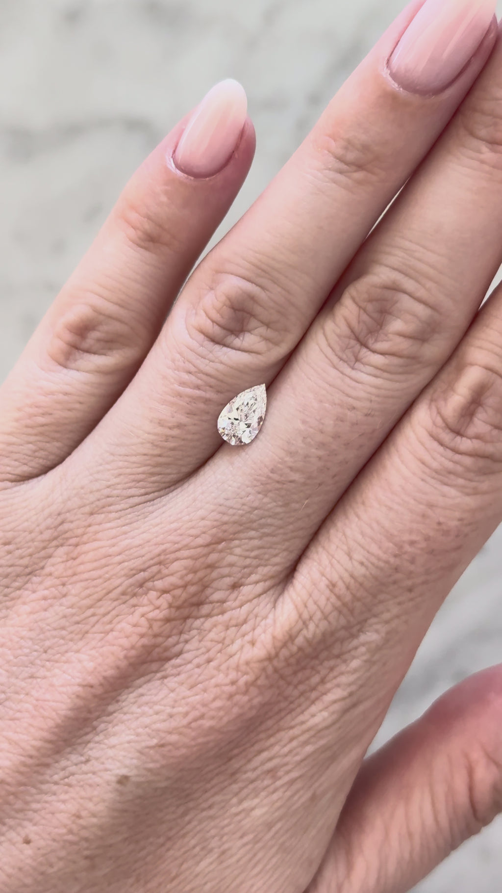 Pear | 1.10ct D VS1 | 1.66 ratio | IGI Certified 780613766