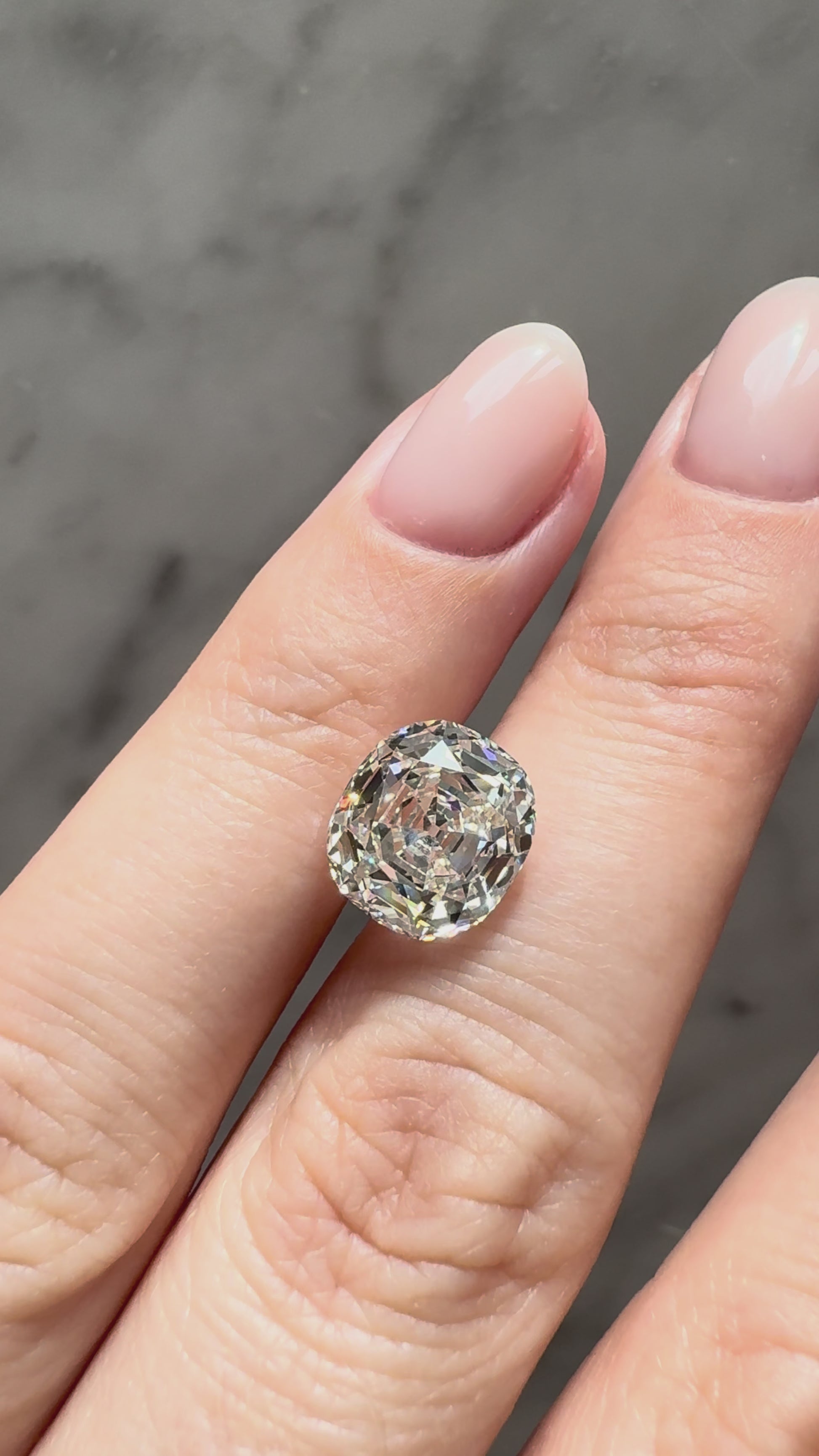Old Mine Step Cut Hybrid | 5.11ct G VVS2 | 1.11 ratio | IGI Certified 775628960