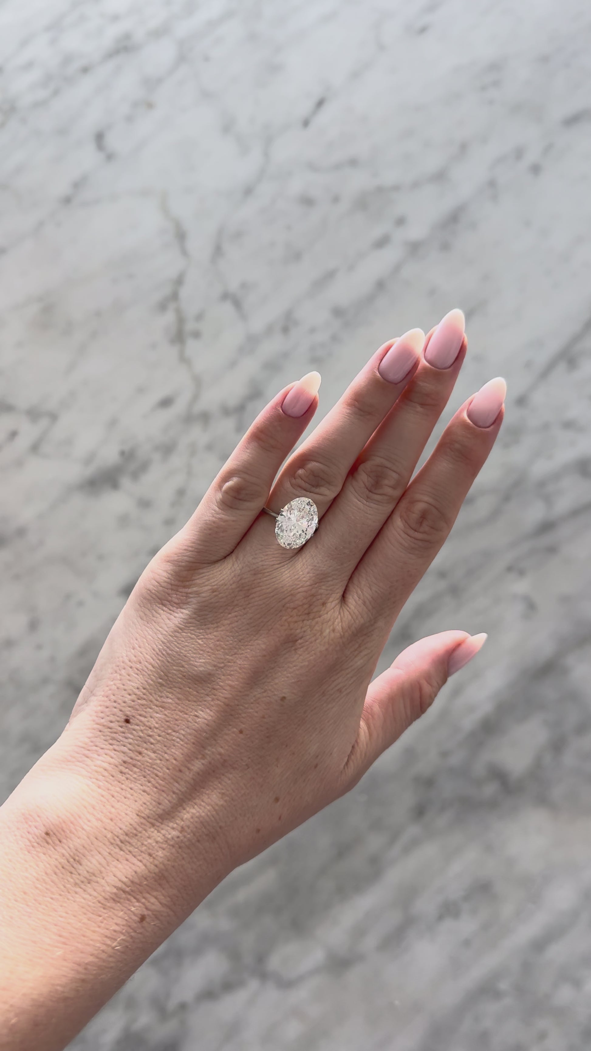 Oval | 7.53ct F VS1 | 1.40 ratio | IGI Certified 643452004