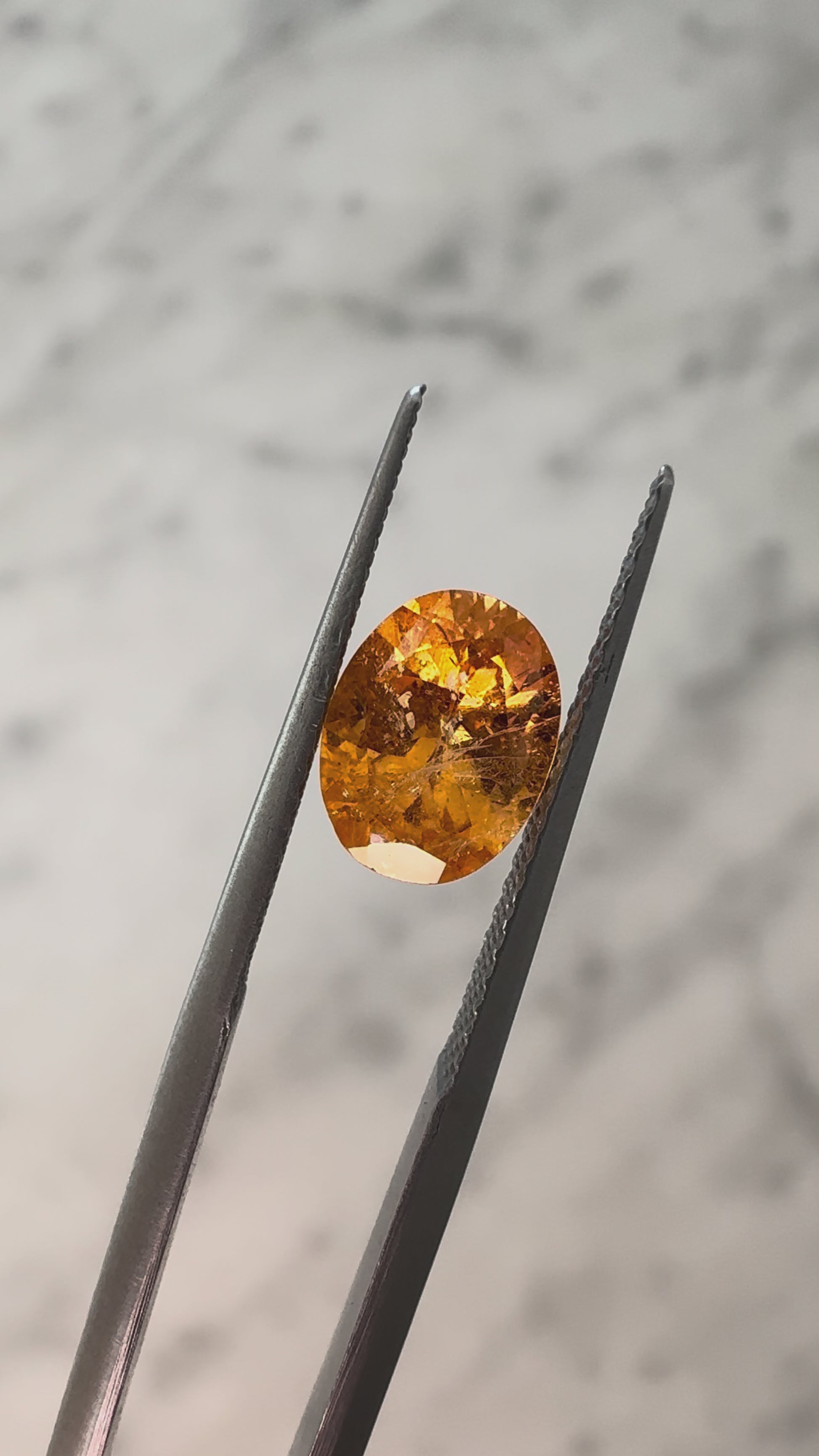 1.67ct Mandarin Garnet | 1.31 ratio