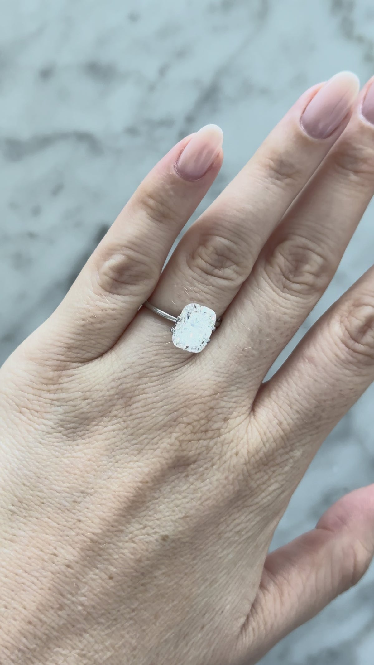 Cushion | 4.09ct F VS1 | 1.30 ratio | IGI Certified LG815651150