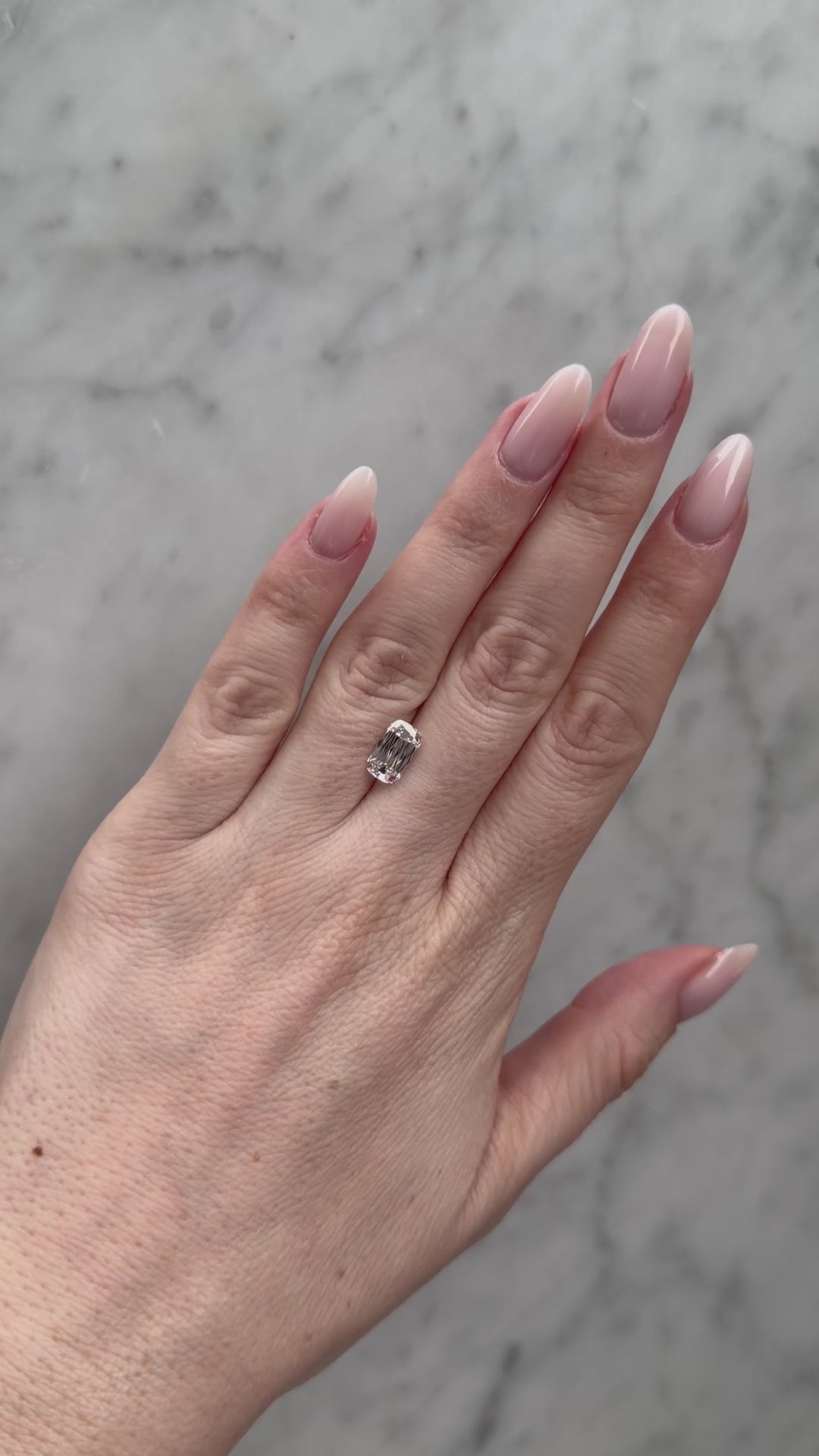 Crisscut Cushion | 2.10ct E VS2 | 1.63 ratio | IGI Certified 690510035