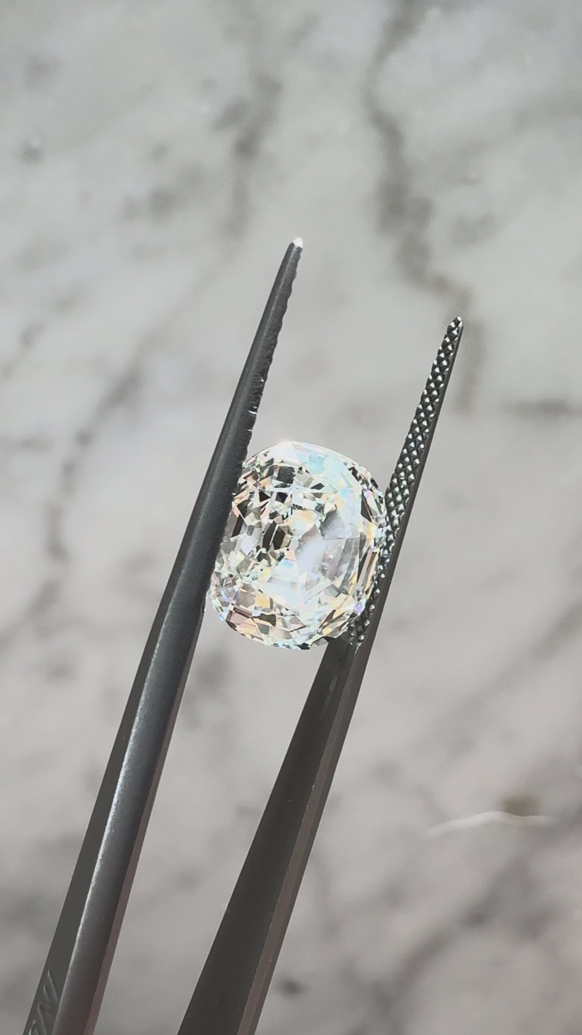 Old Mine Step Cut Hybrid | 5.11ct G VVS2 | 1.11 ratio | IGI Certified 775628960