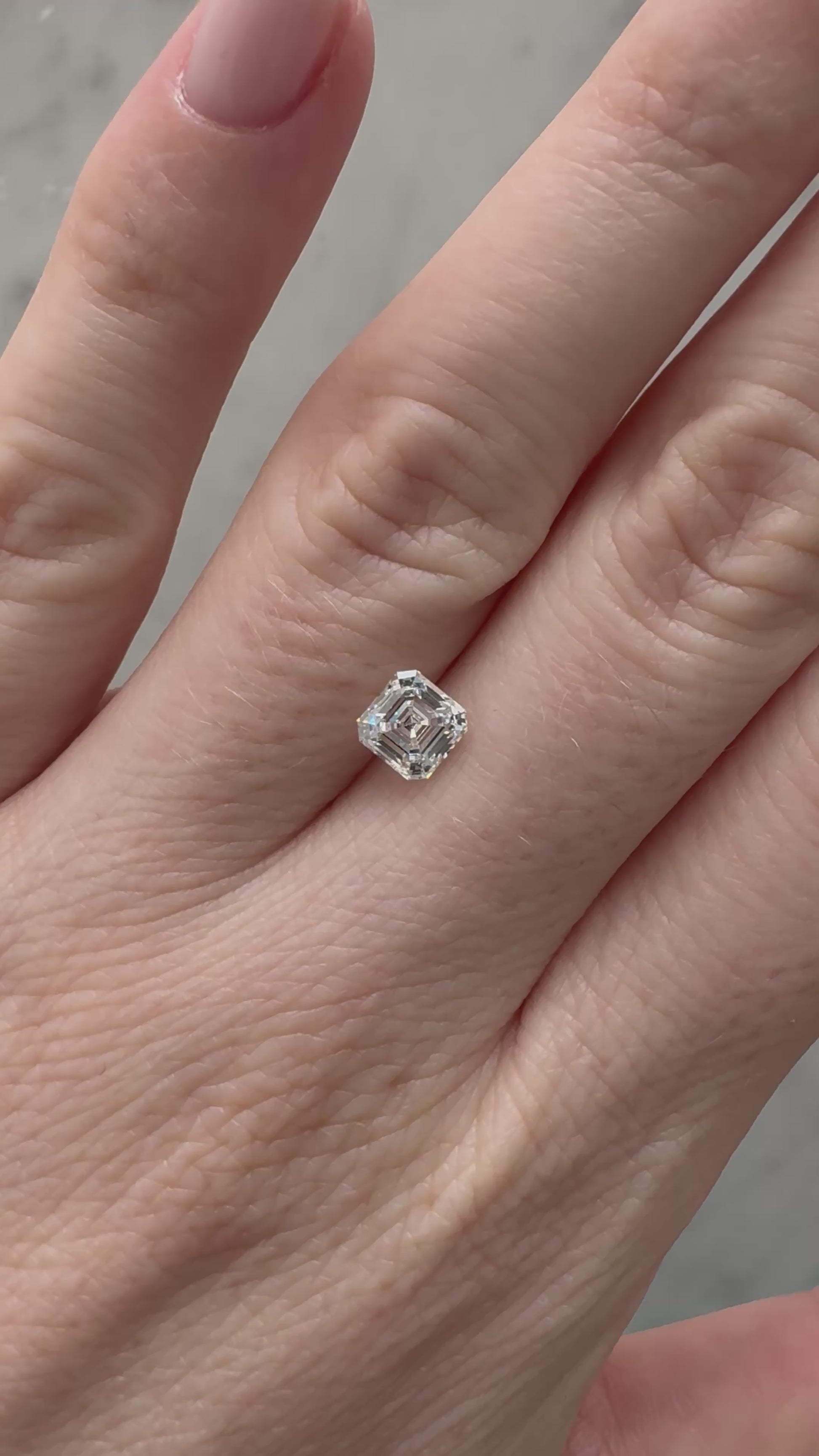 1ct Asscher | G VS2 | Founder's Pick