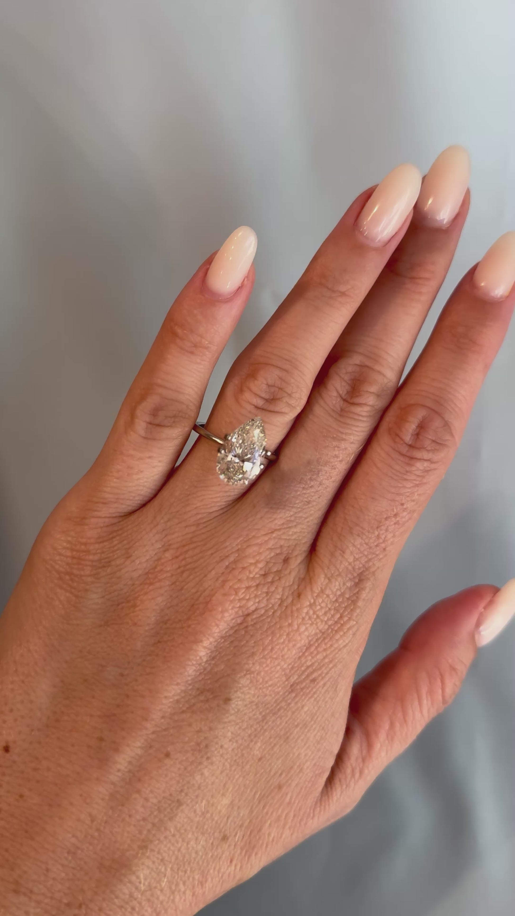Pear | 4.53ct I VS1 | 1.69 ratio | IGI Certified