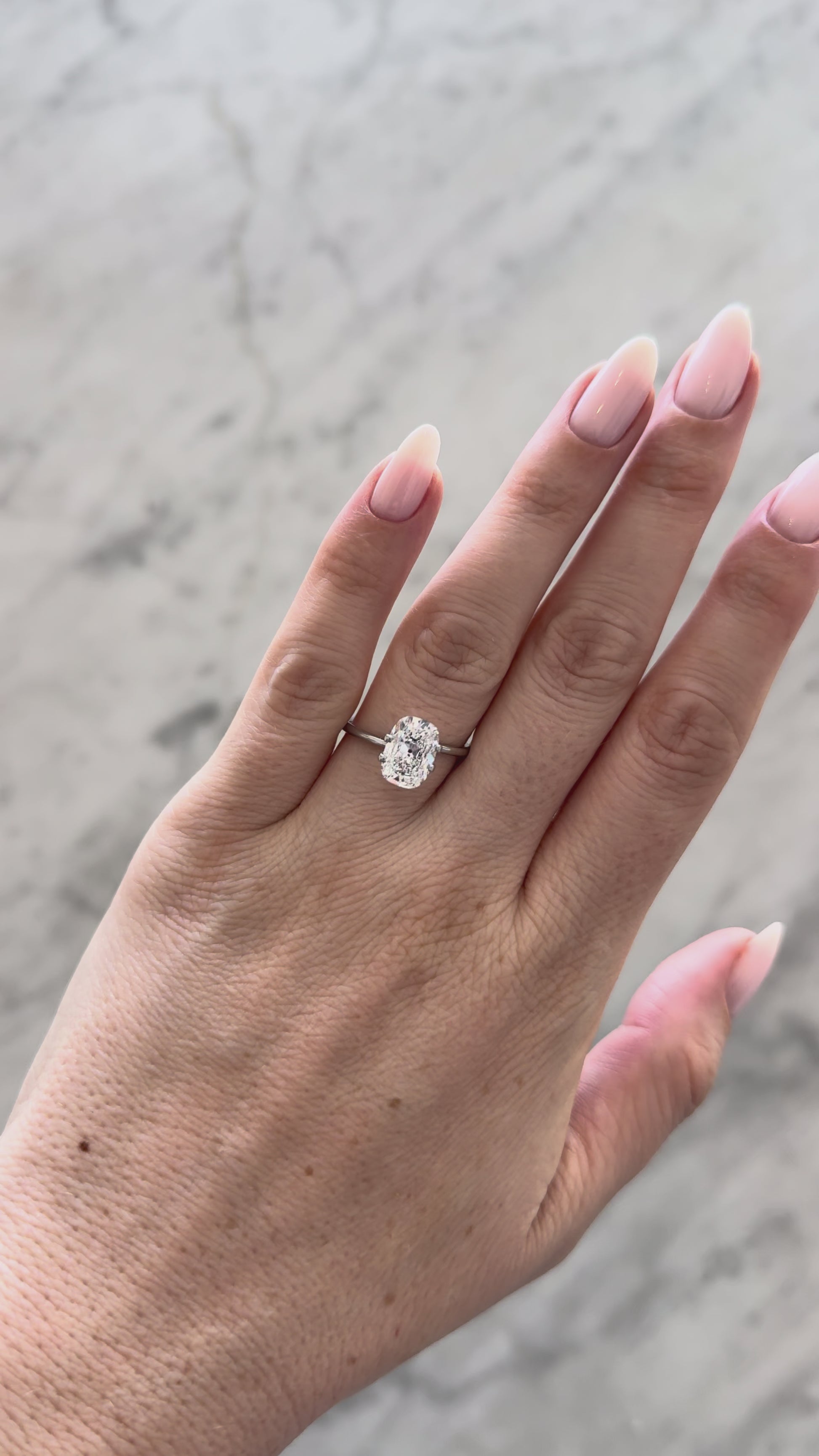 Old Mine Cushion Brilliant | 2.72ct D VVS2 | 1.40 ratio | IGI Certified 760589448