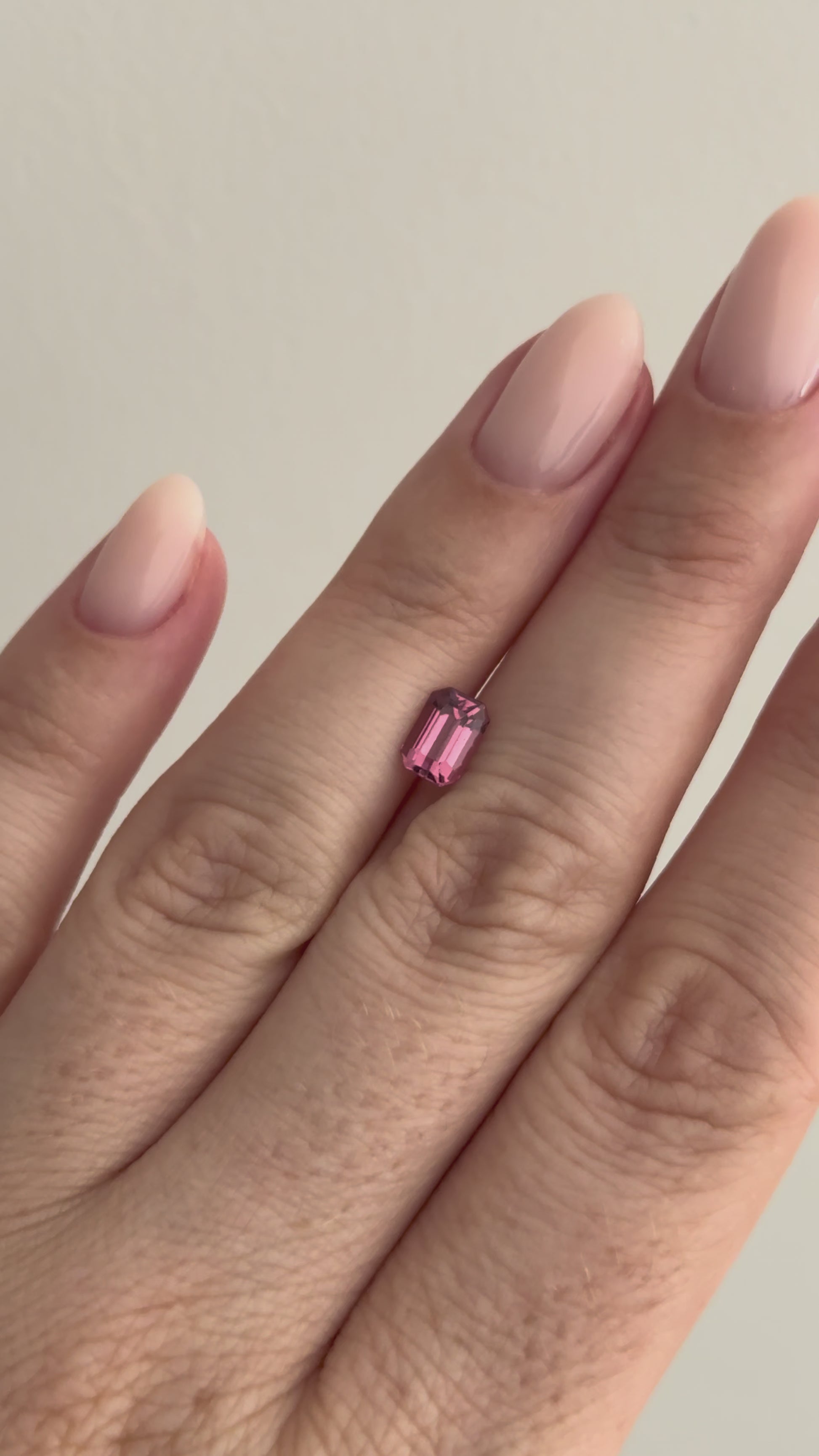 1.07ct Pink Tourmaline | 1.40 ratio