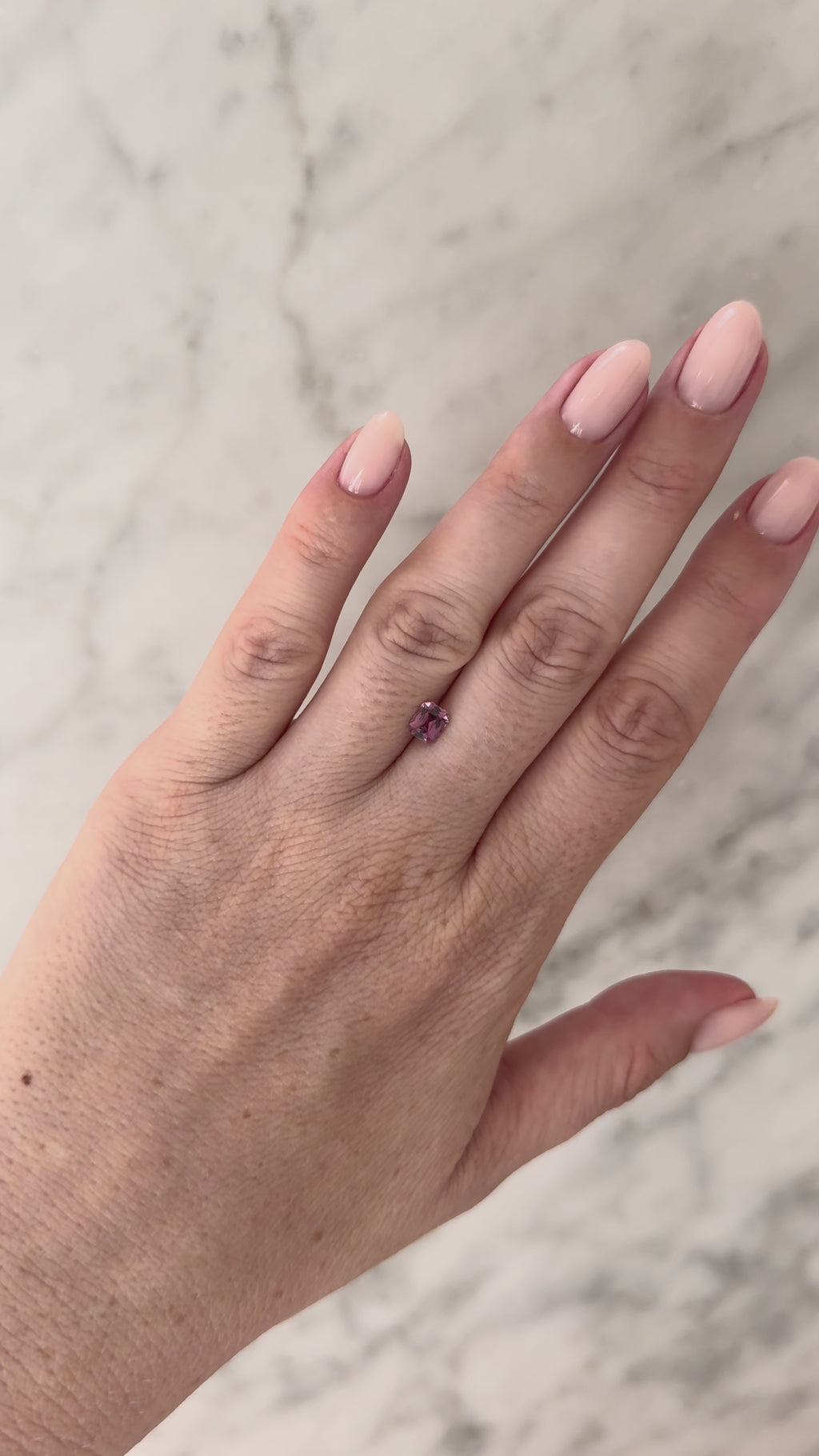 0.89ct Champagne Sapphire | 1.22 ratio