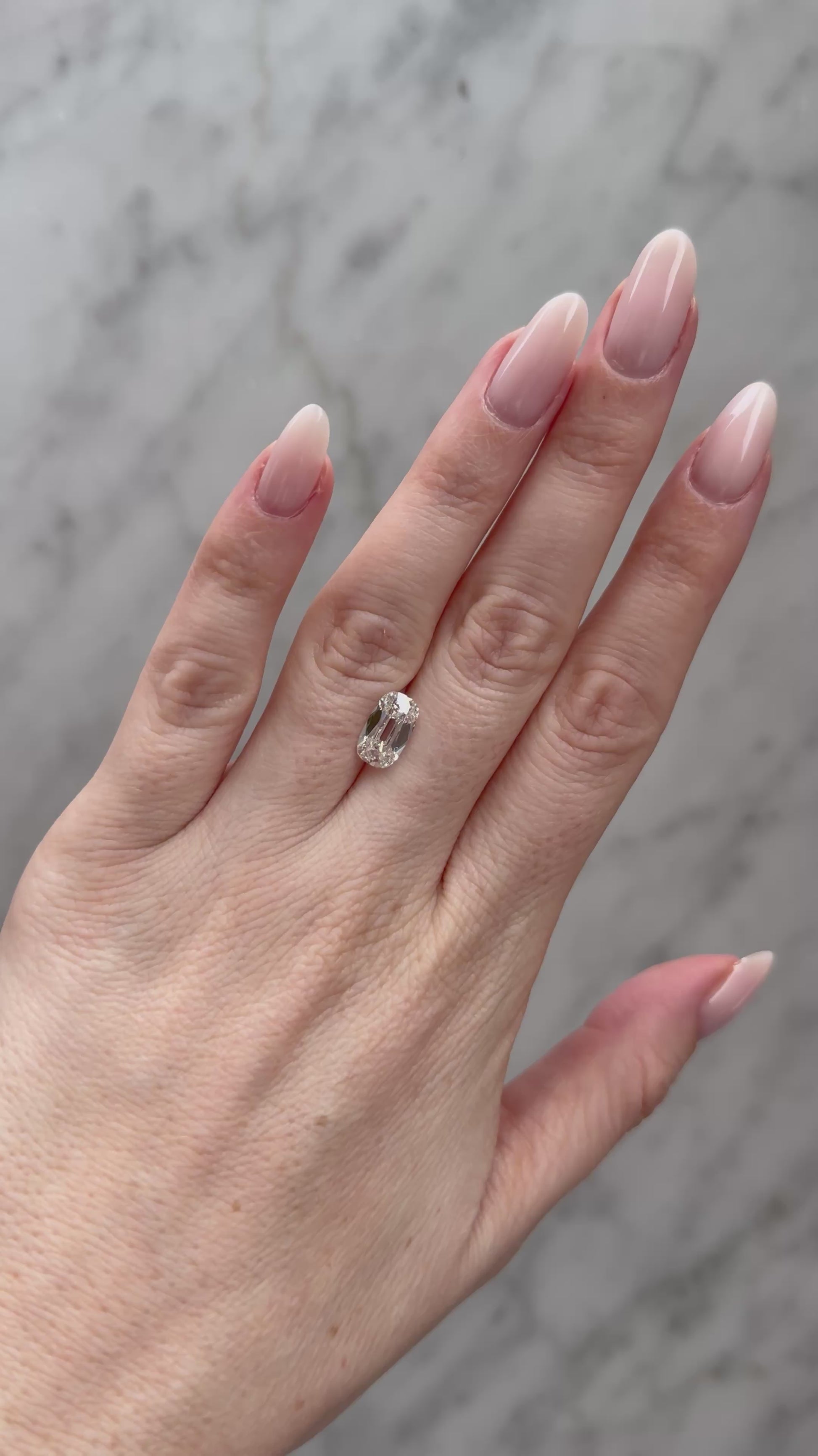 Old Mine Cushion | 2.29ct D VVS2 | 1.7 ratio | LG743501840 | OM229