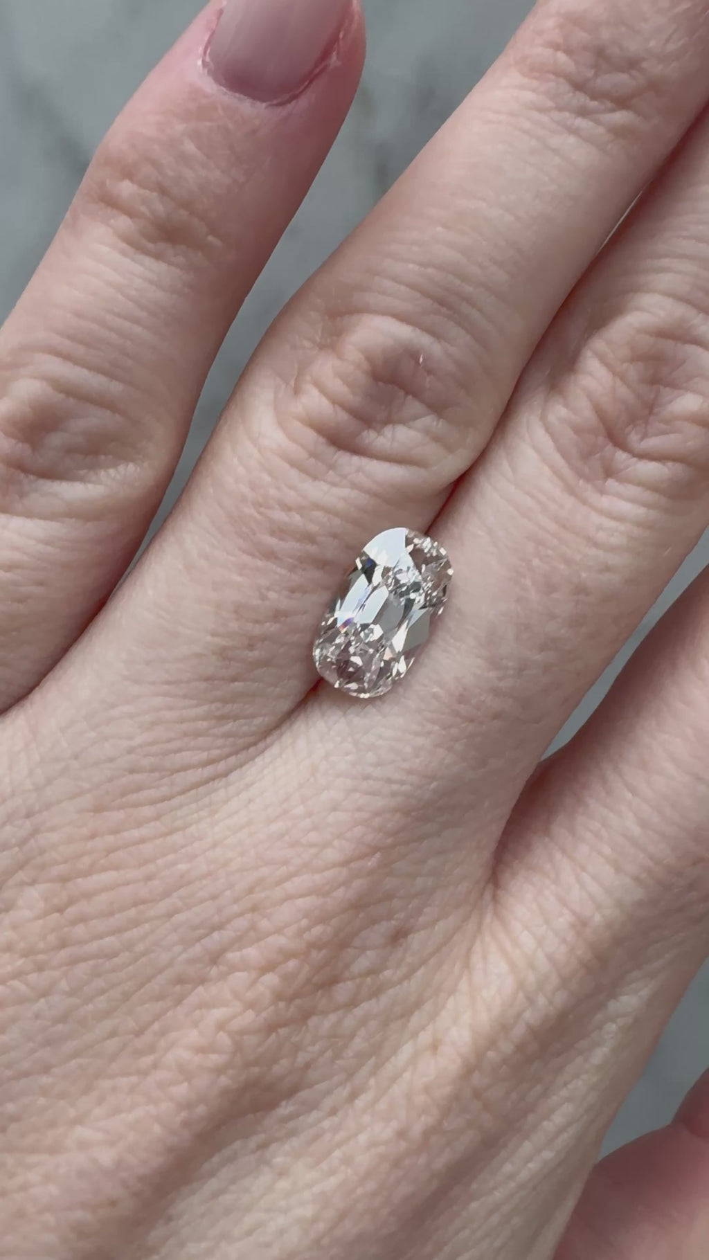 Old Mine Cushion | 3.04ct D VS2 | 1.7 ratio | LG743501858 | OM304