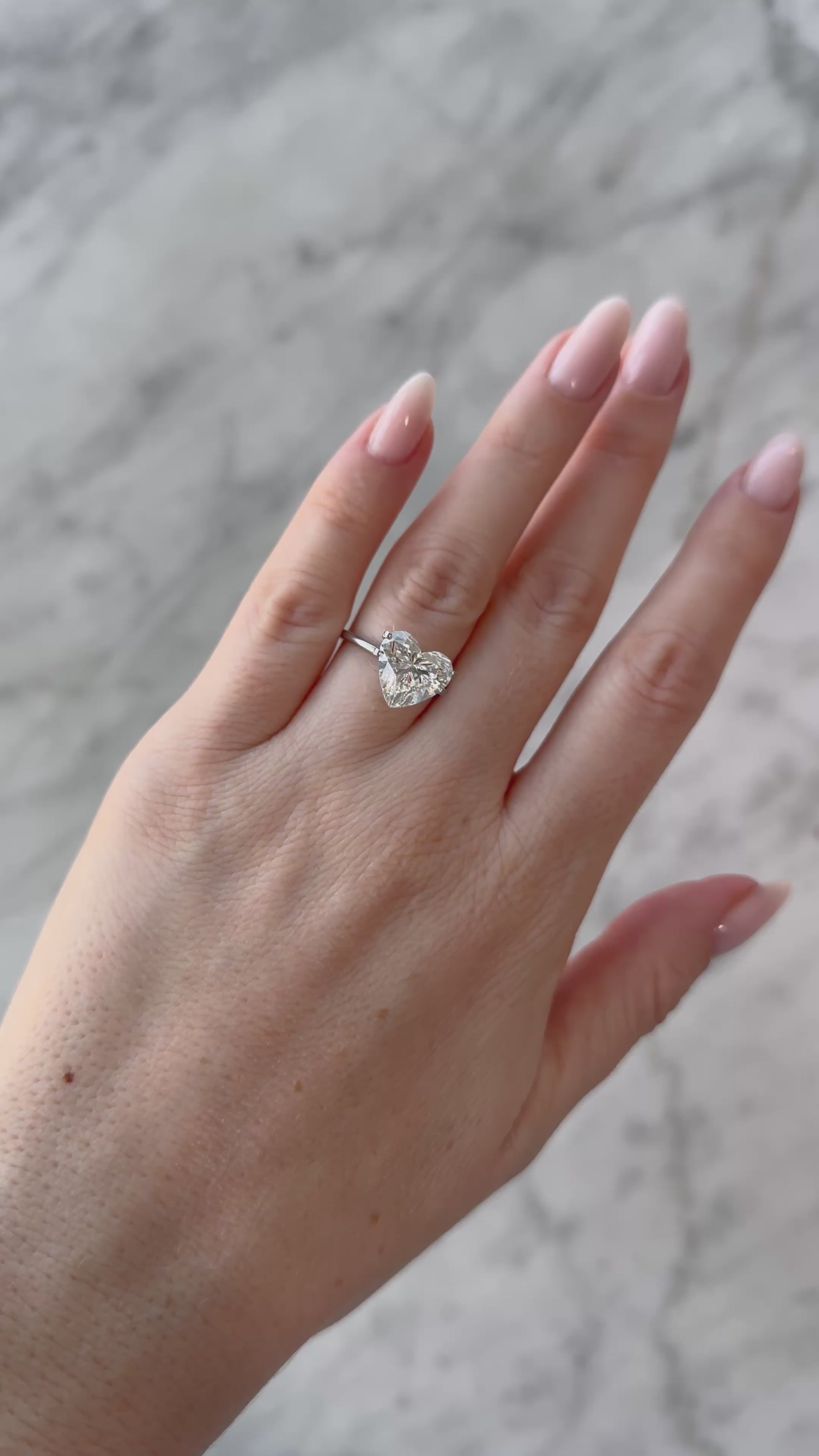 Heart | 5.01ct E VVS2 | 1.07 ratio | IGI Certified 704516045 | HT501