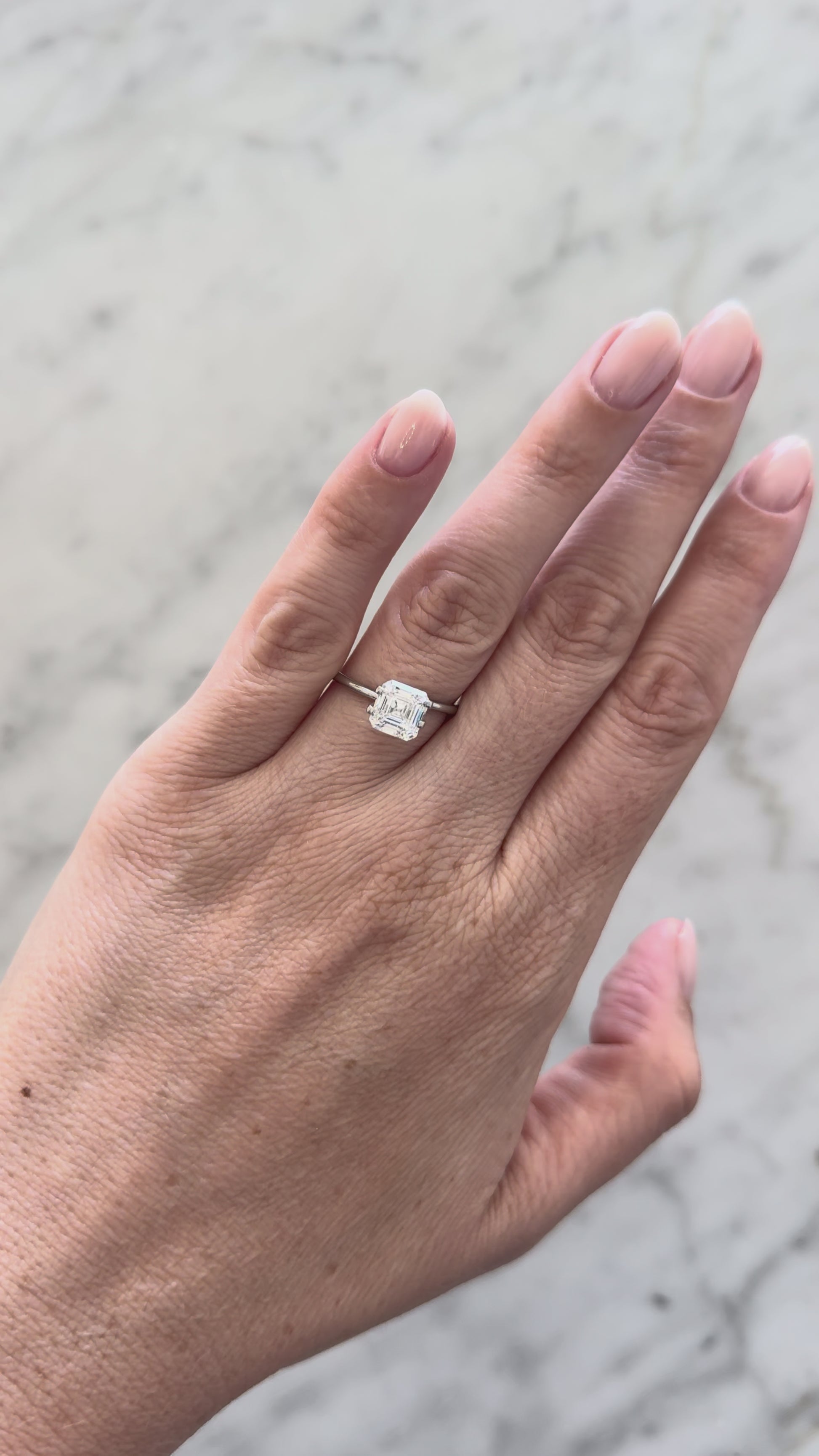 Asscher | 2.10ct F VS1 | 1.02 ratio | IGI Certified LG793636100