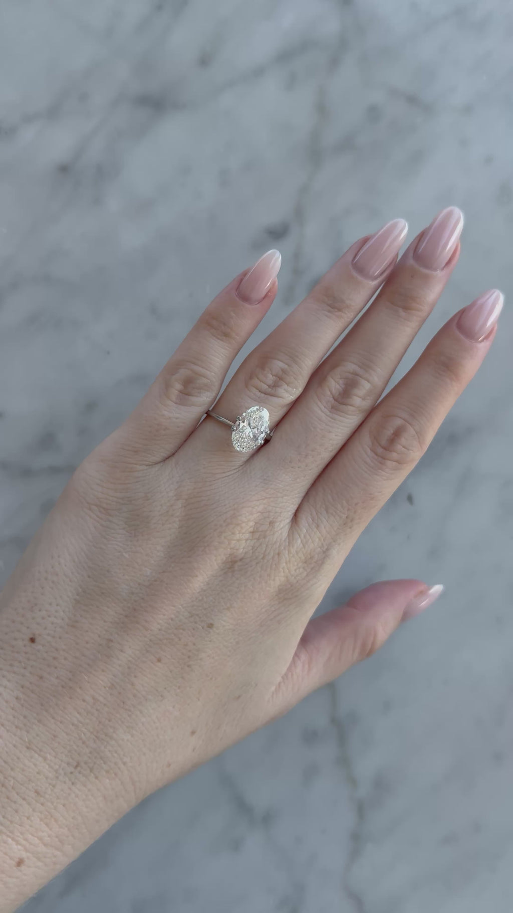 Oval | 3.6ct F VS1 | 1.51 ratio | IGI Certified LG723591549 | OV360