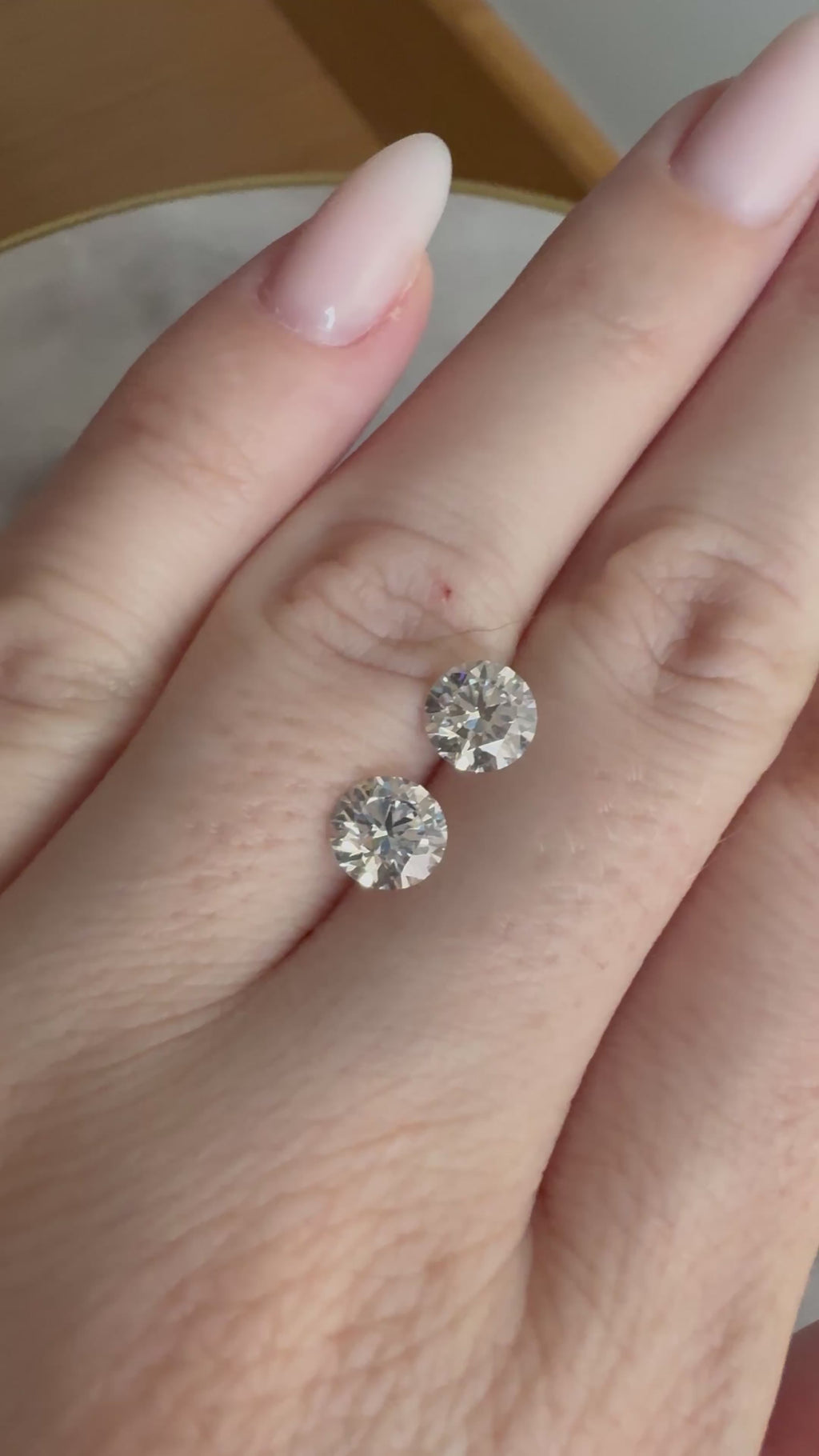 Matched Pair | Round | 2.19ctw D/E VS1 | MPRD219