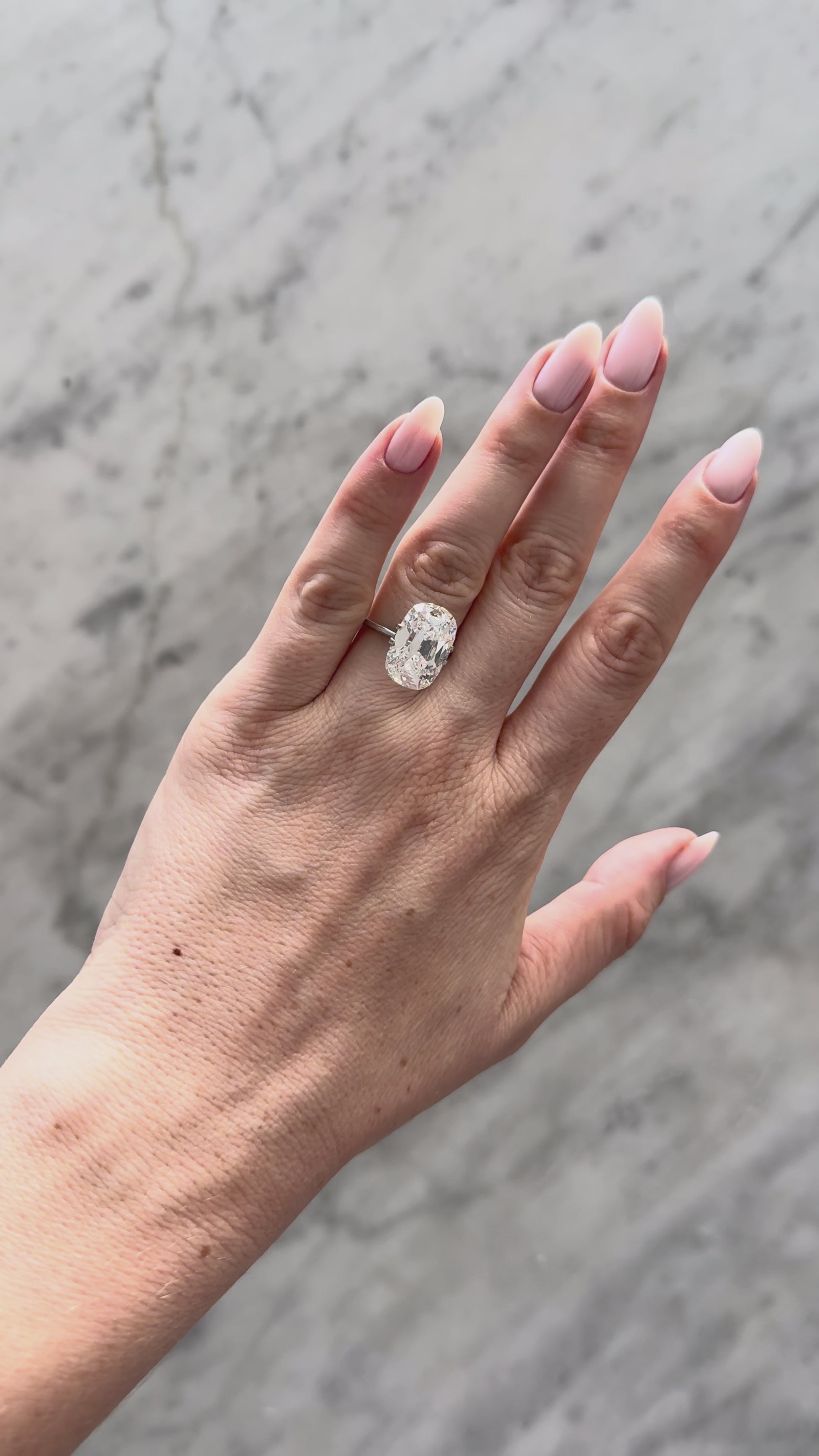 Old Mine Cushion | 9.06ct F VVS2 | 1.49 ratio | IGI Certified LG754506670