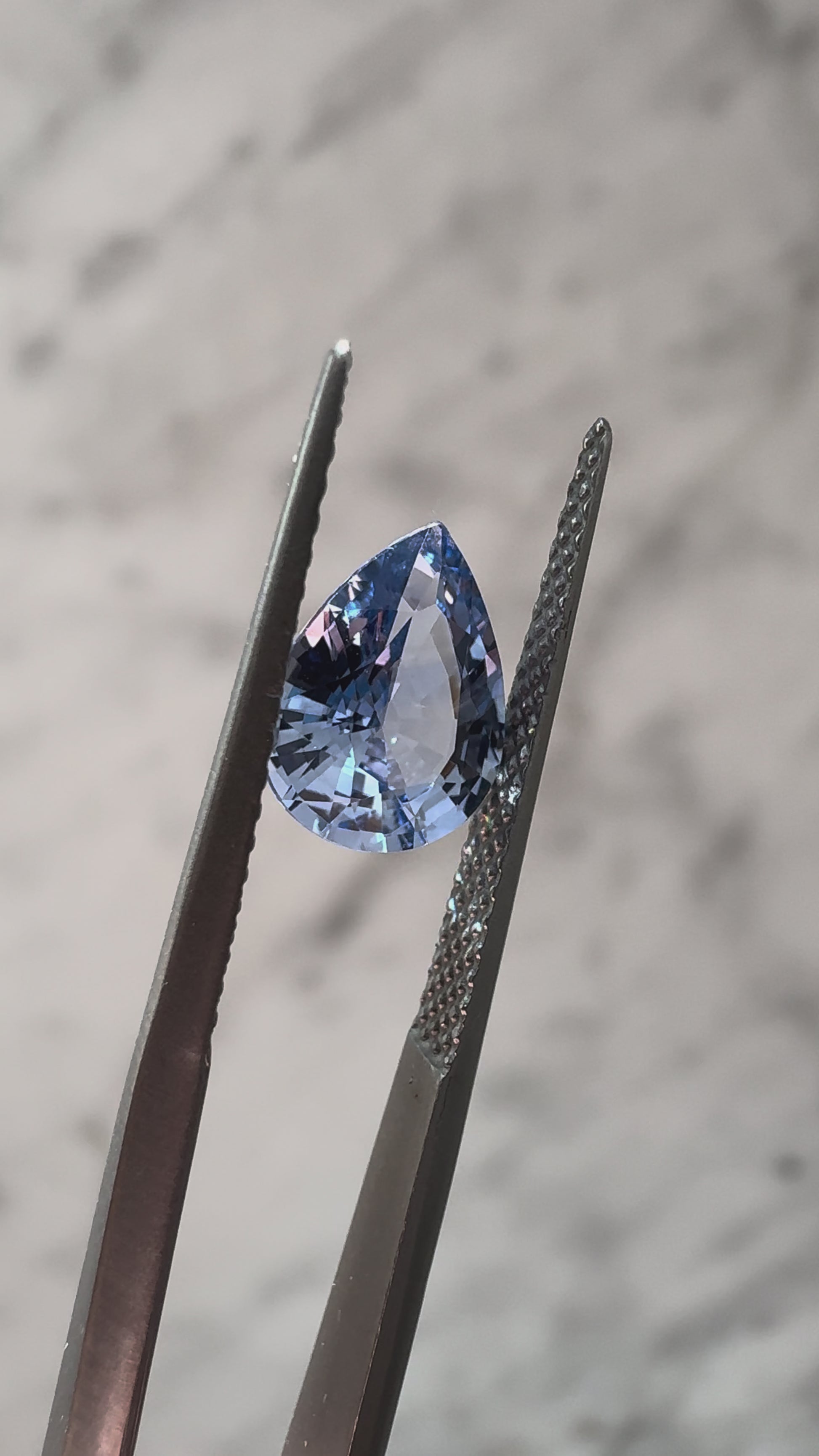 1.88ct Periwinkle Sapphire | 1.29 ratio | Certified