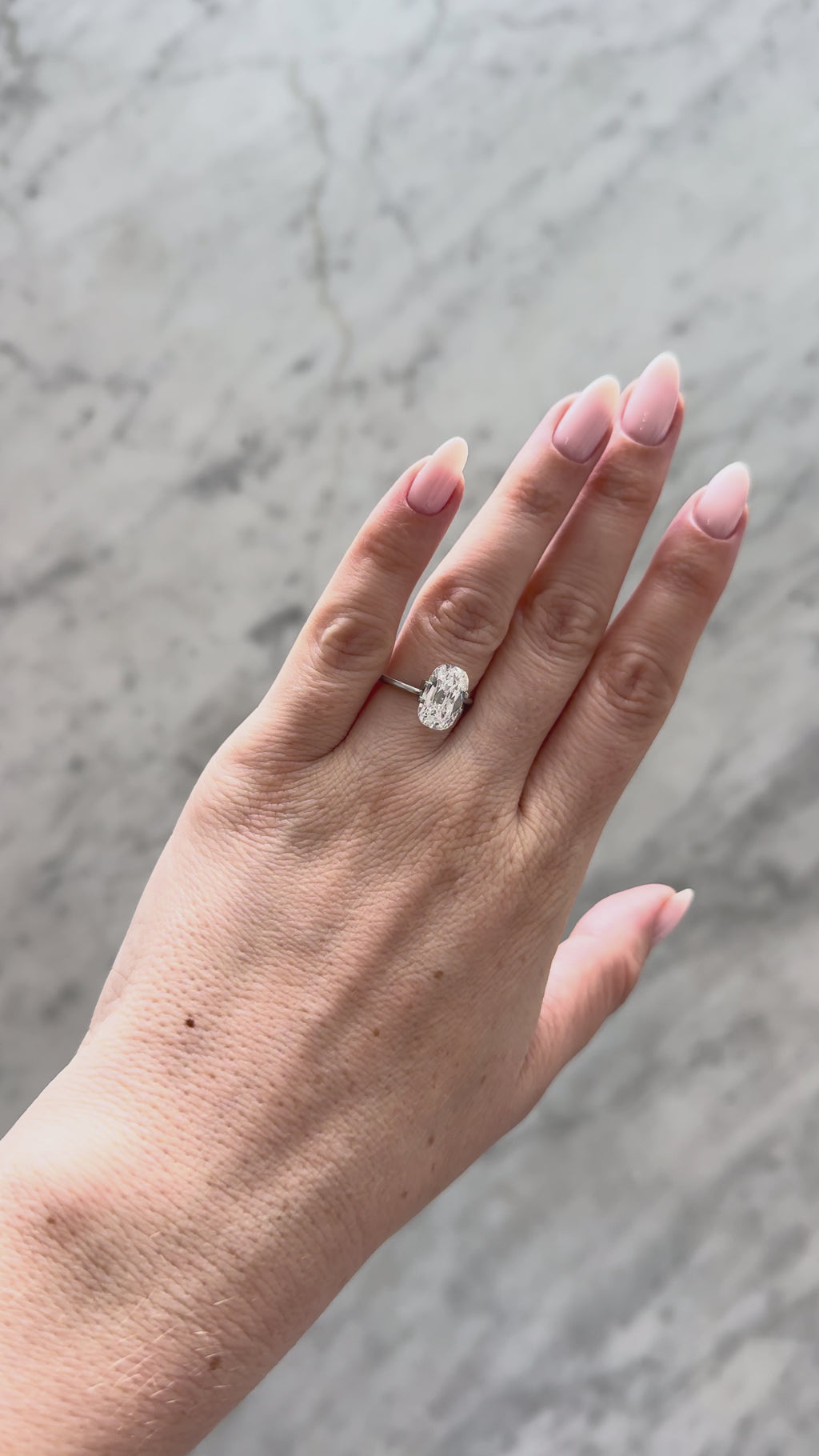 Old Mine Cushion | 3.22ct D VS1 | 1.61 ratio | IGI Certified LG741521846