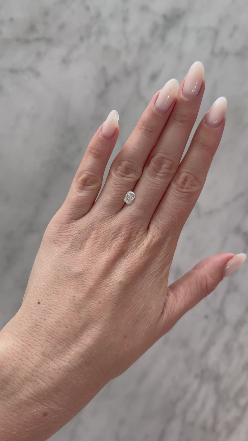 Elongated Cushion | 1.02ct E VS2 | 1.41 ratio | IGI Certified