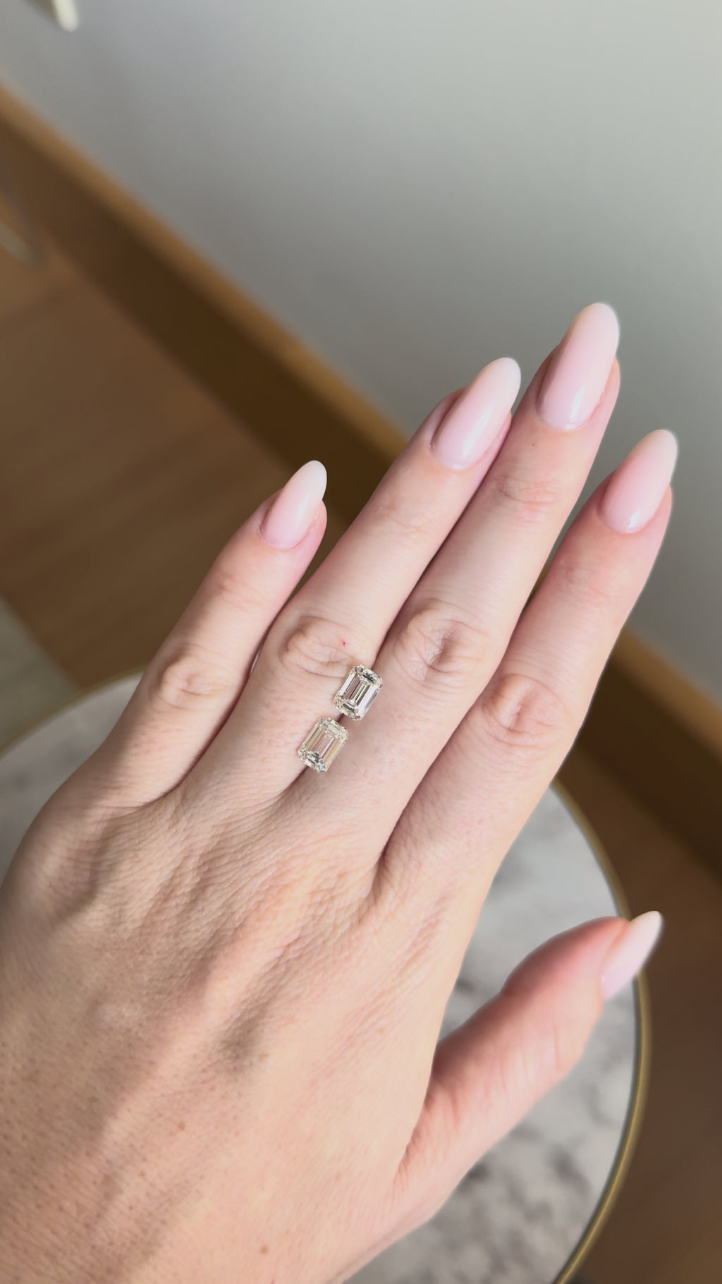 Matched Pair | Emerald | 3.78ctw D/E VS1 | 1.47 ratio | MPE378