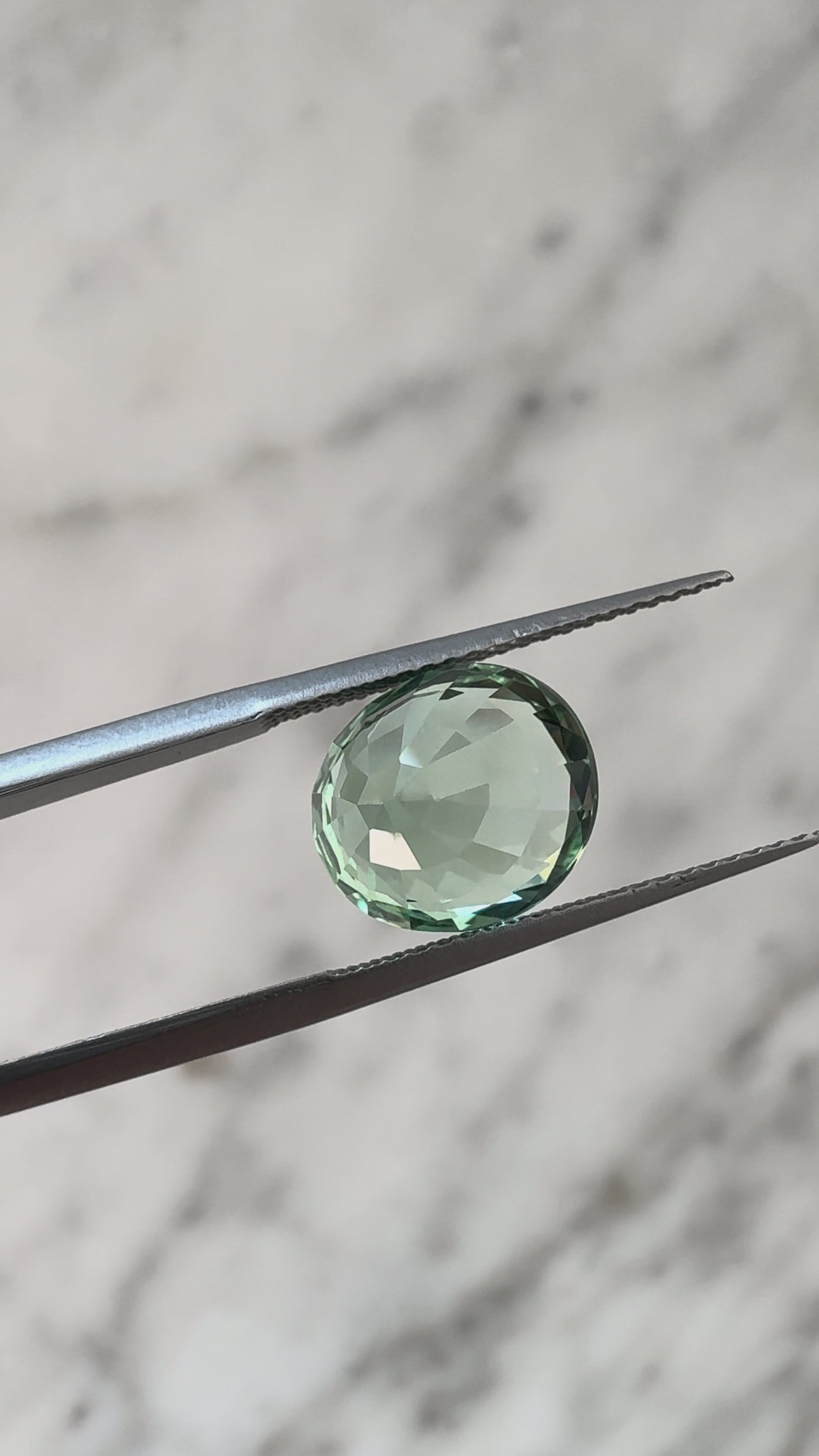 4.67ct Mint Green Tourmaline | 1.15 ratio