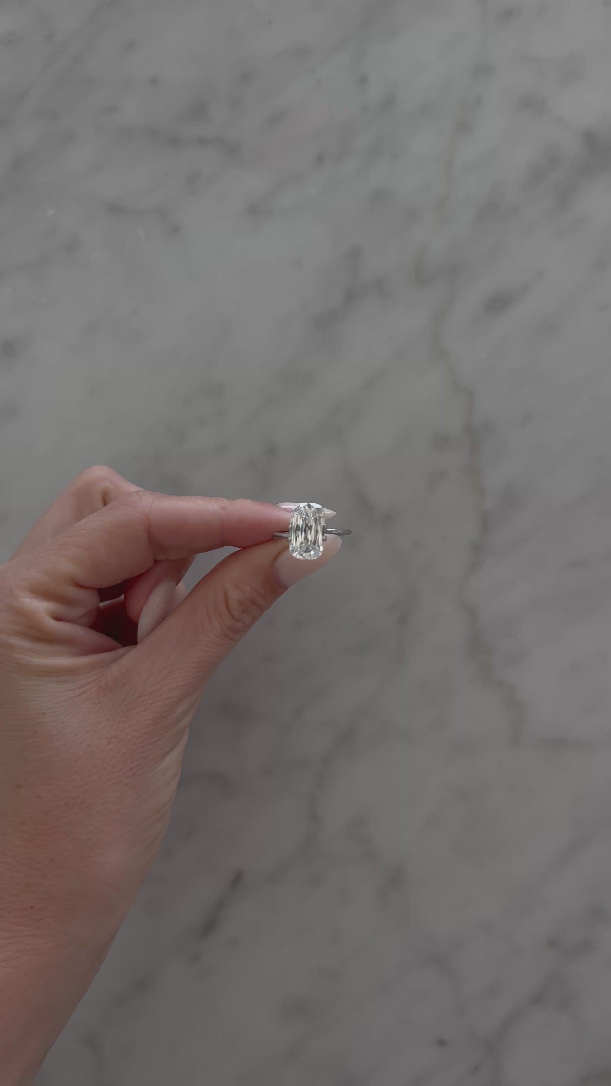 Crisscut Cushion | 5.10ct E VS2 | 1.61 ratio | IGI Certified