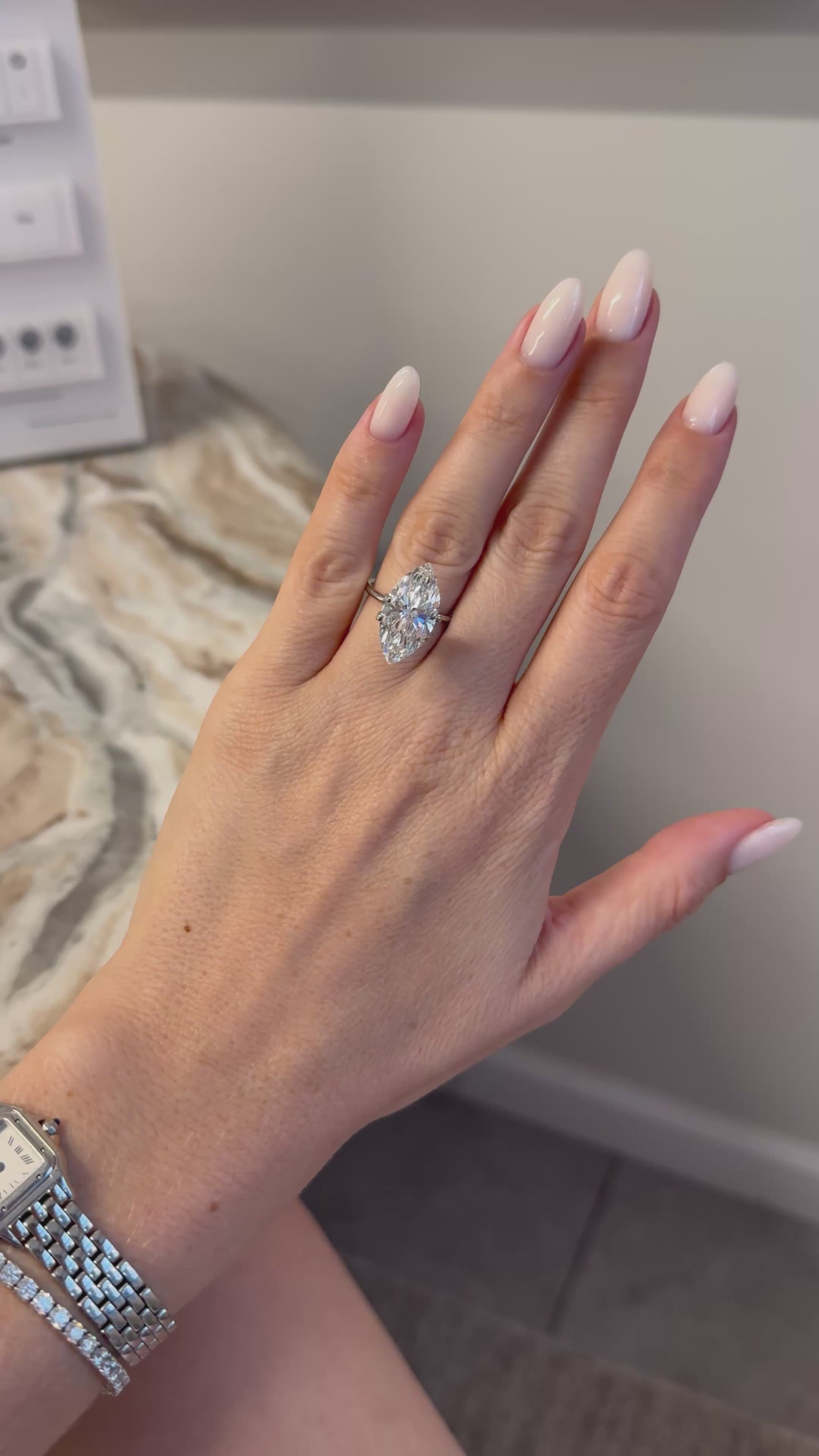 Marquise | 7.07ct G VS1 | 2.03 ratio | IGI Certified