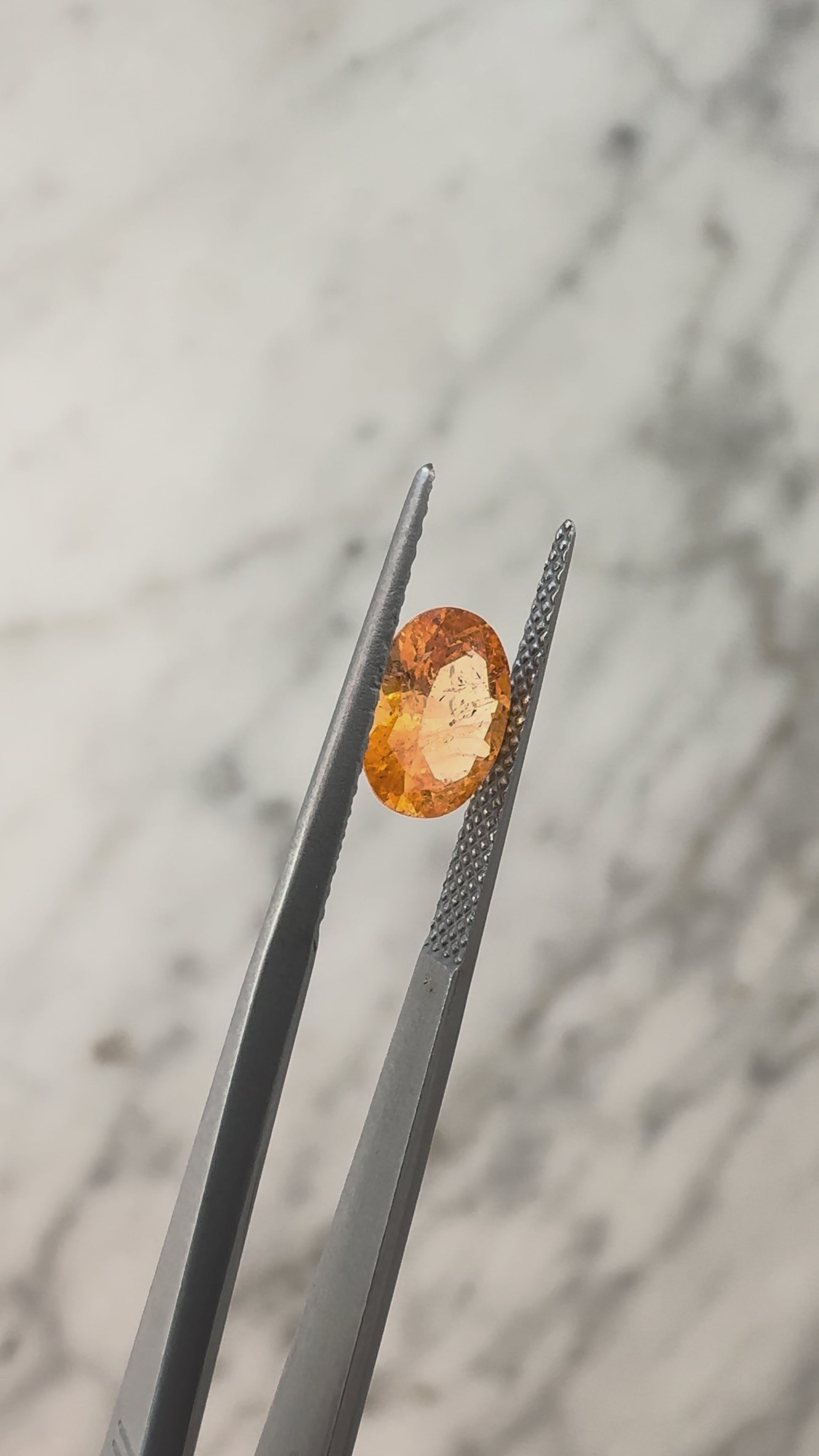 1.67ct Mandarin Garnet | 1.31 ratio