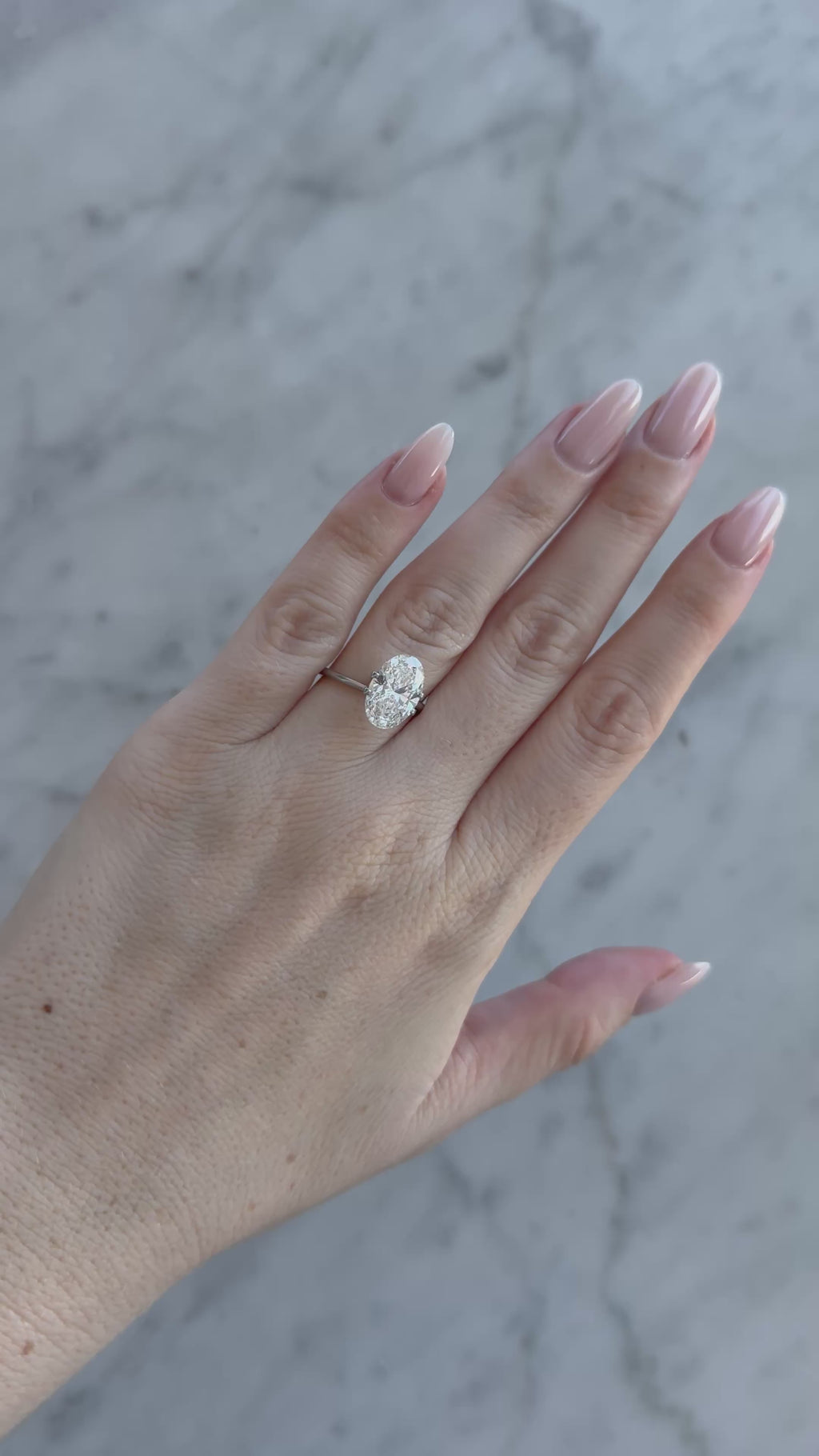 Oval | 4.08ct E VS1 | 1.55 ratio | IGI Certified LG733539823 | OV408