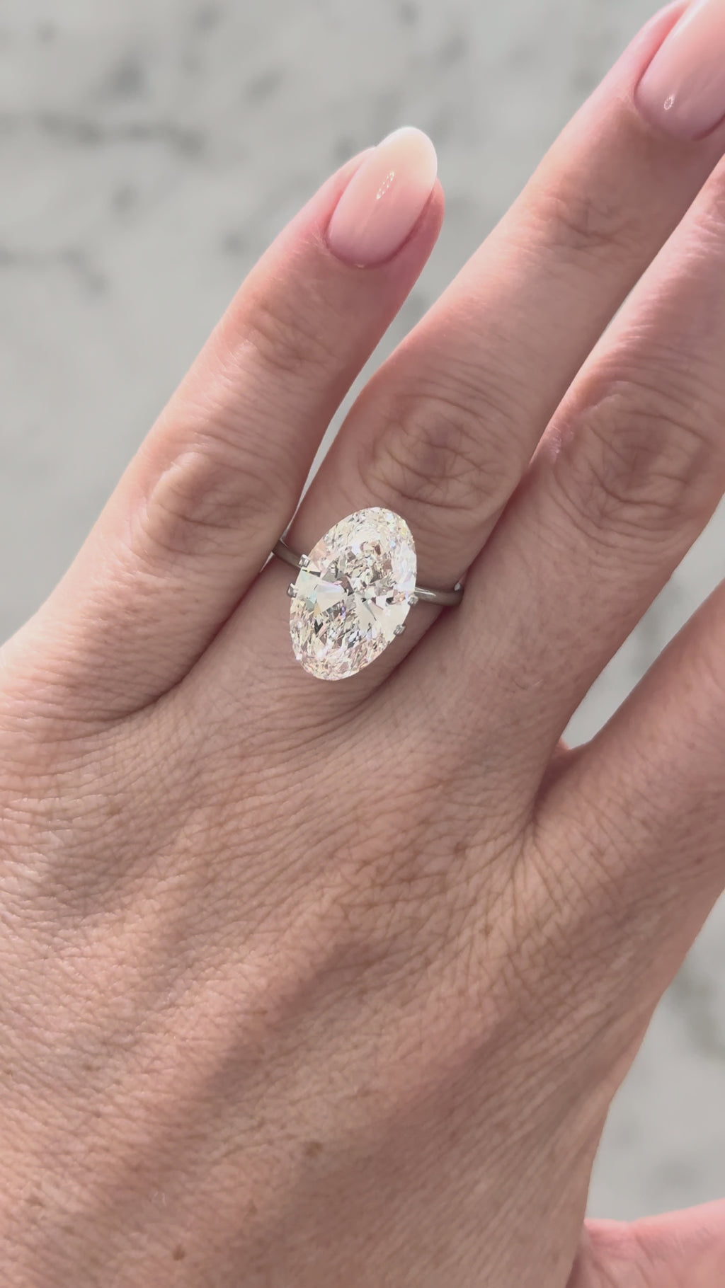 Oval | 6.65ct G VS1 | 1.60 ratio | IGI Certified LG606346415